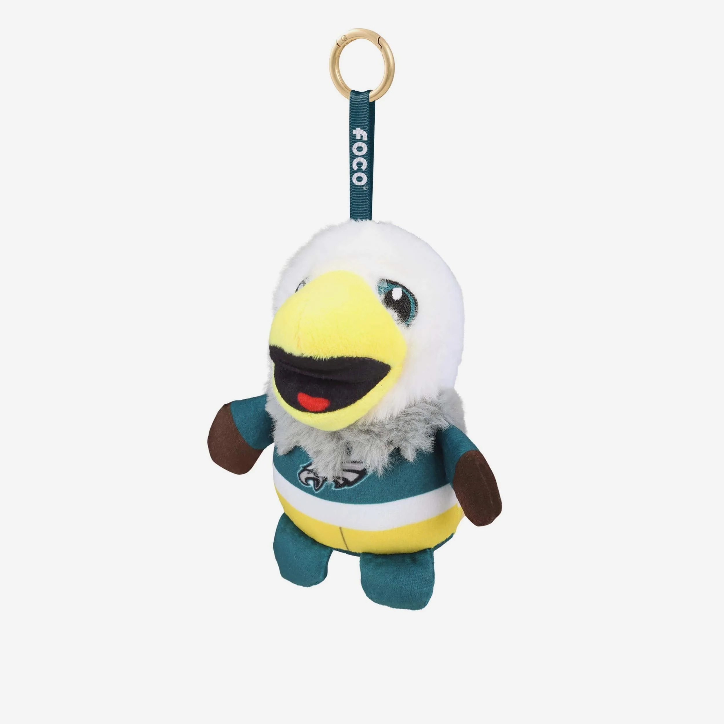 Philadelphia Eagles Plush Teamie Beanie Mascot Bag Charm Keychain - Image 3