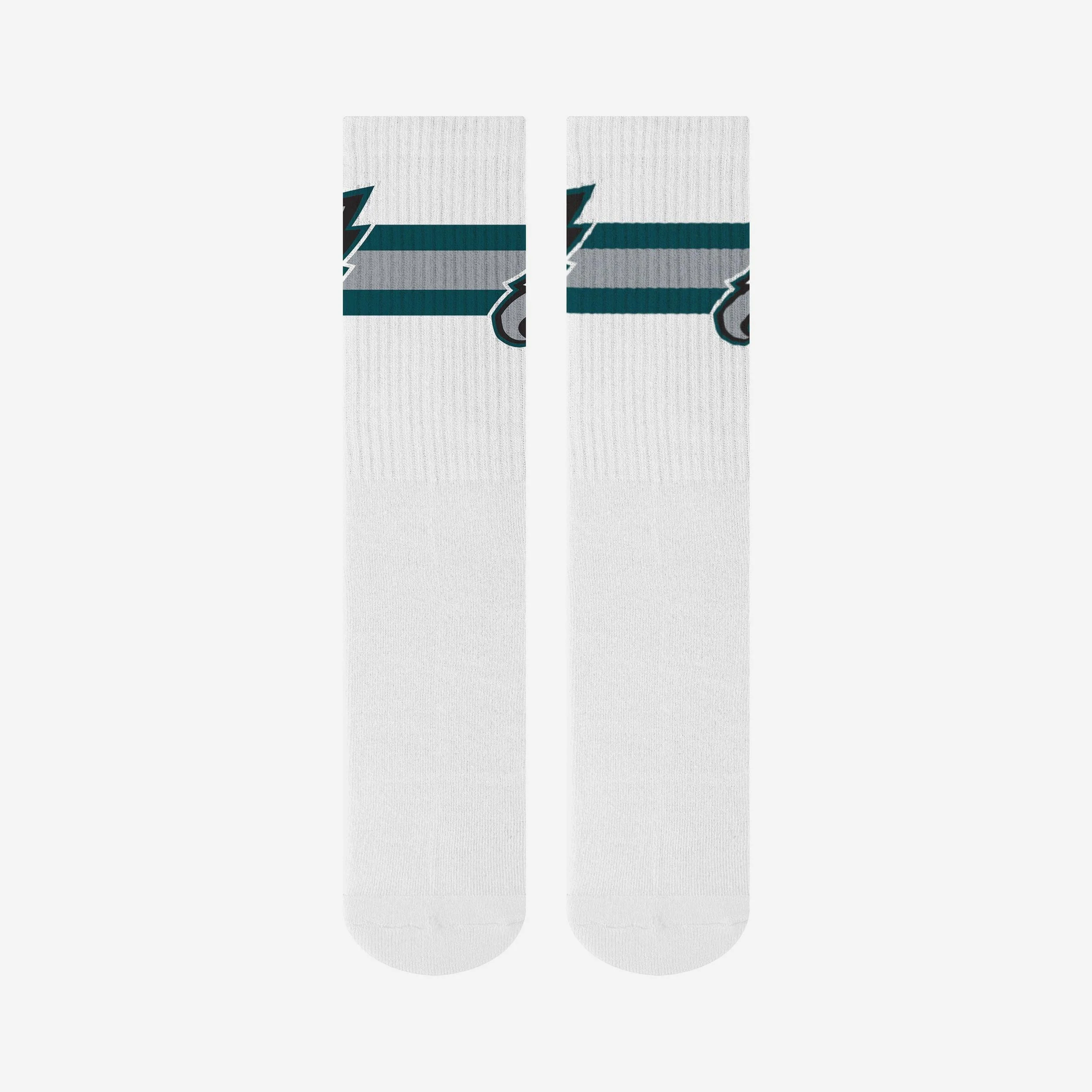 Philadelphia Eagles Primary Logo White Socks - Image 4