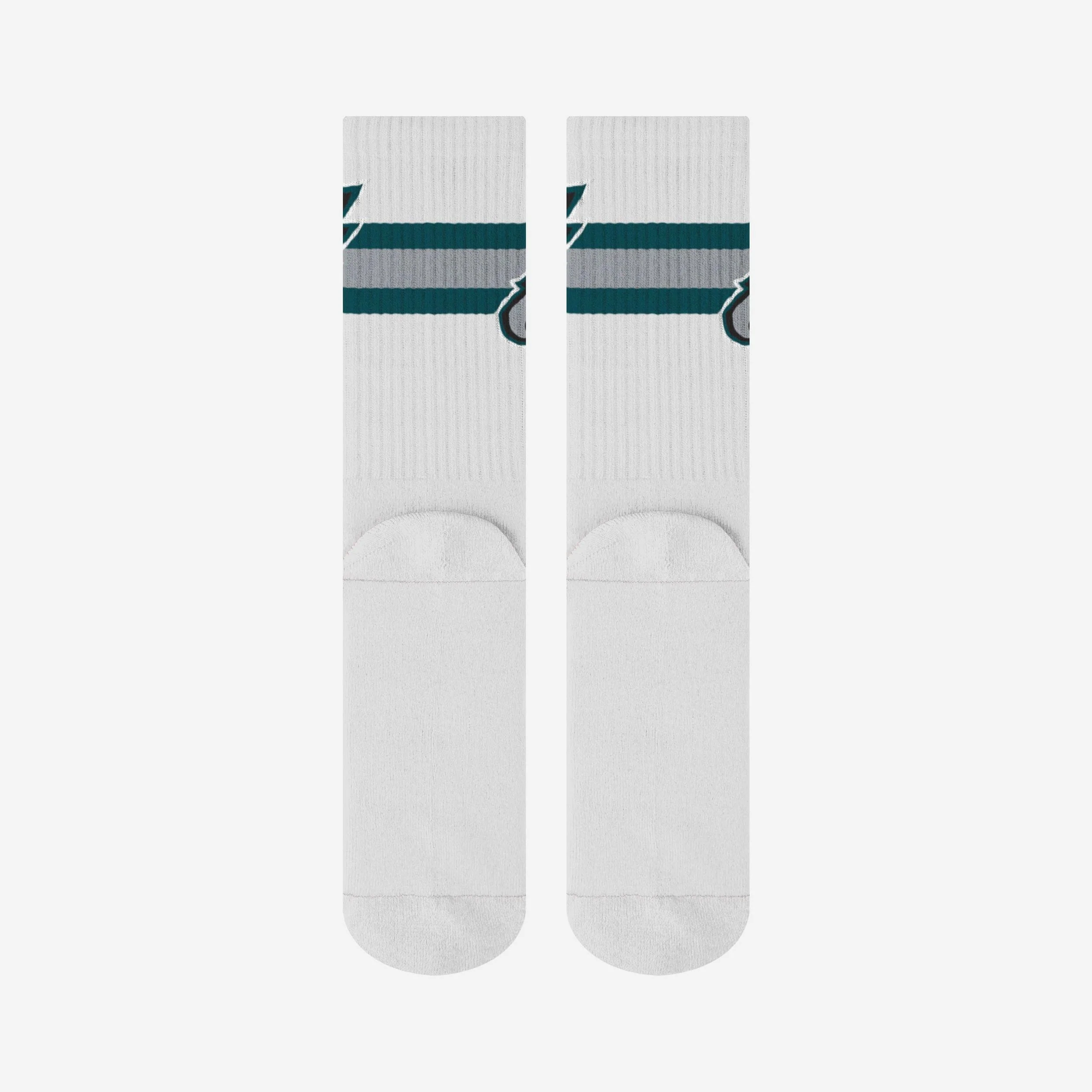Philadelphia Eagles Primary Logo White Socks - Image 5