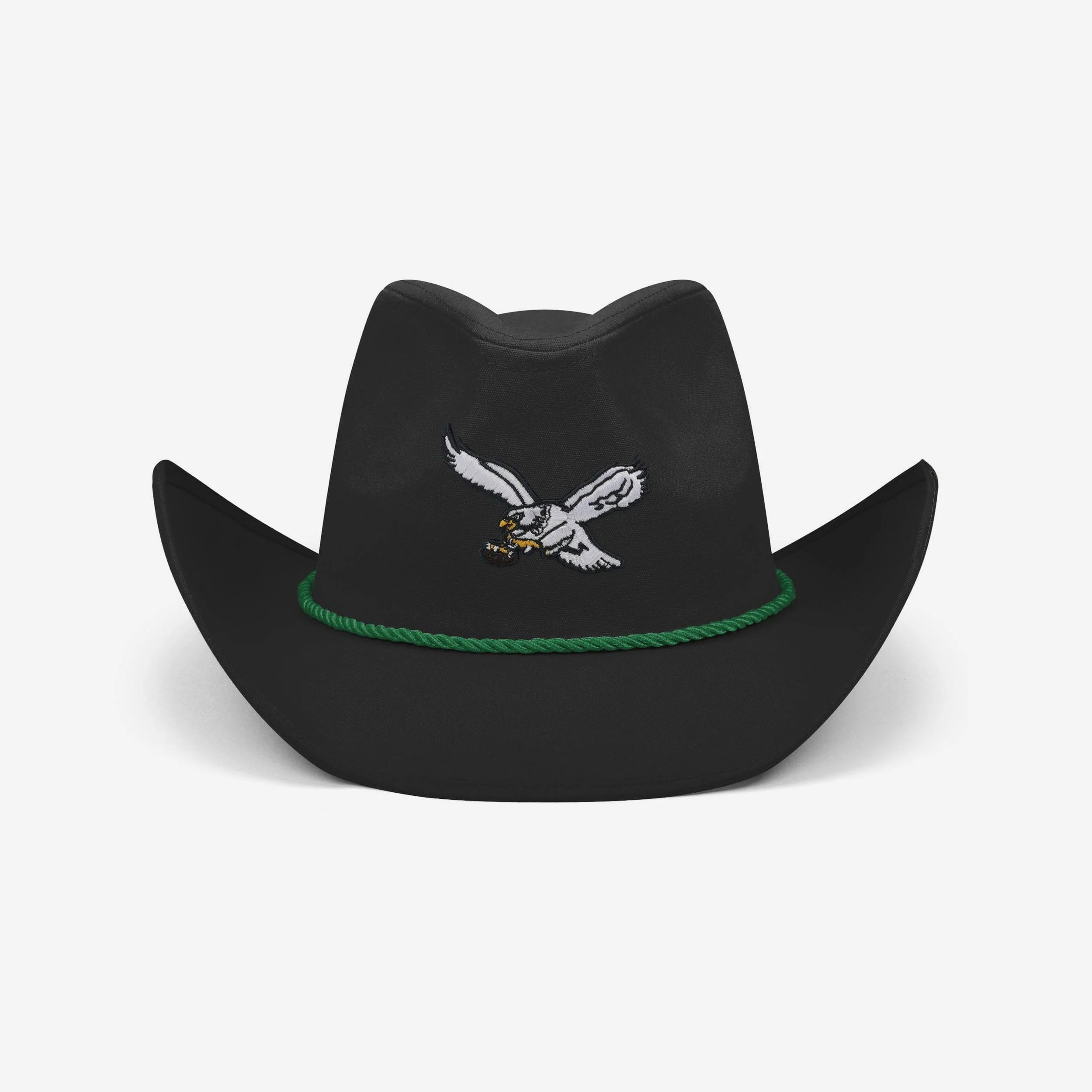 Philadelphia Eagles Retro Black Cowboy Hat - Image 3