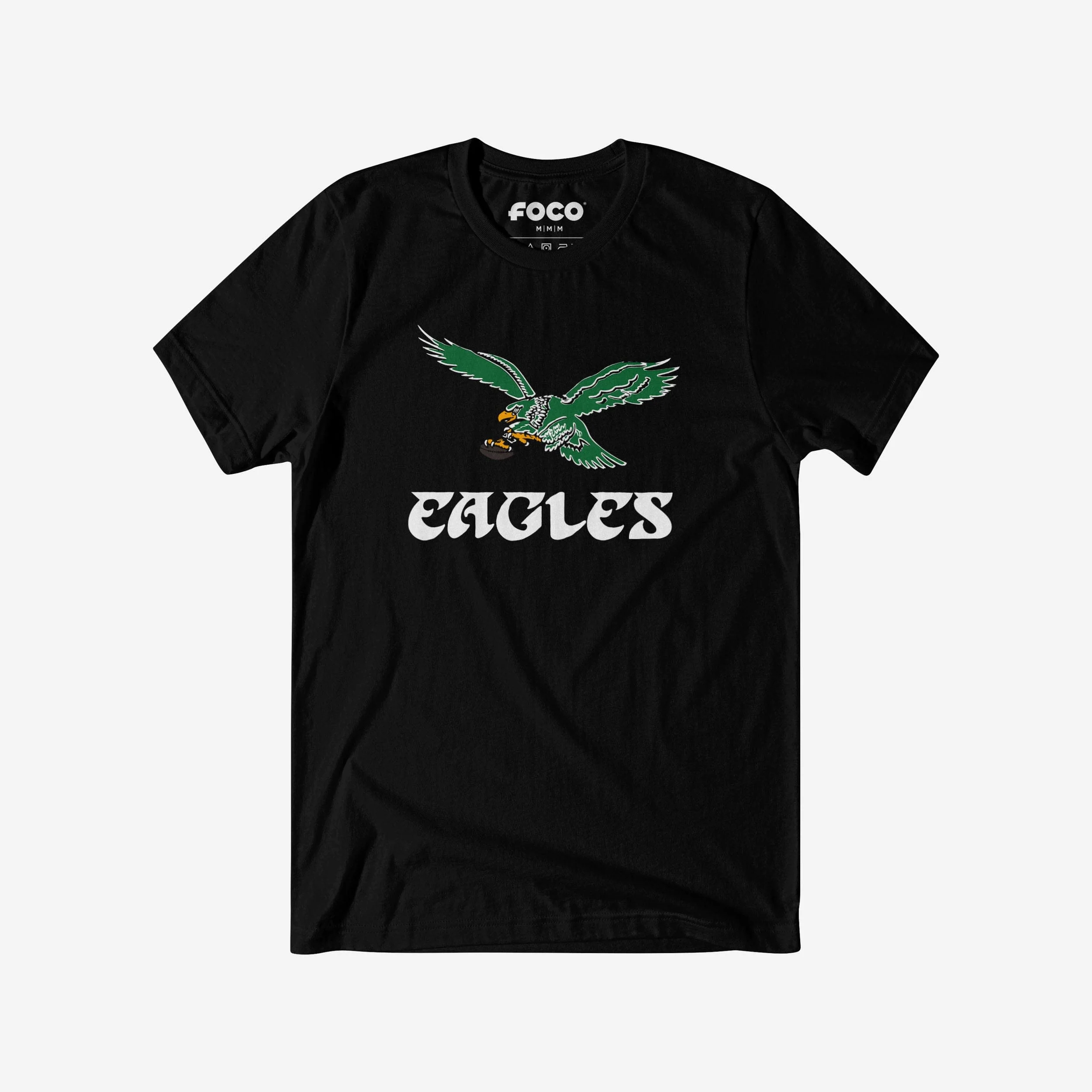 Philadelphia Eagles Retro Logo Lockup T-Shirt - Image 13