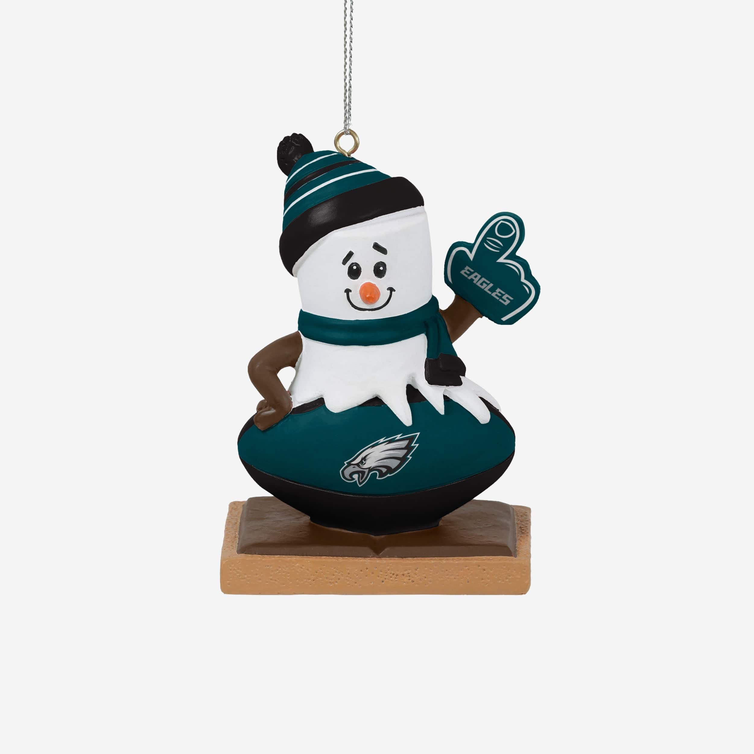 Philadelphia Eagles Smore On Ball Ornament