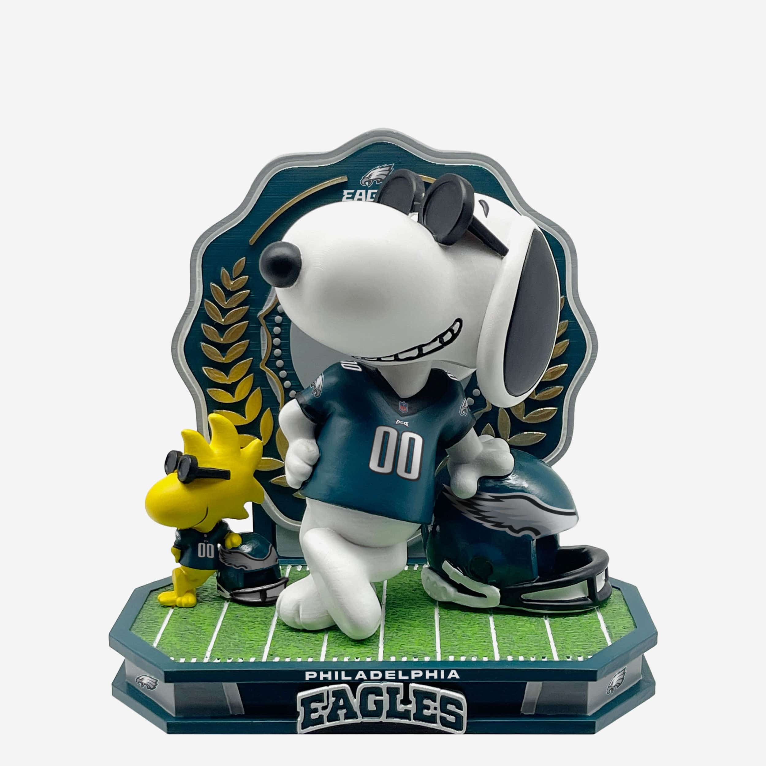Philadelphia Eagles Snoopy & Woodstock Joe Cool Peanuts Dual Bobblehead