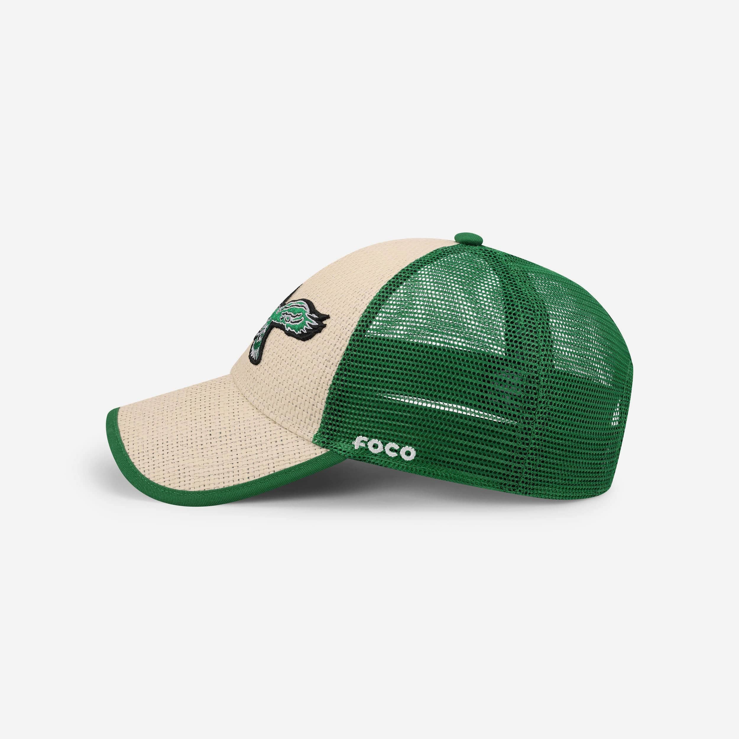 Philadelphia Eagles Straw Casual Trucker Cap - Image 2
