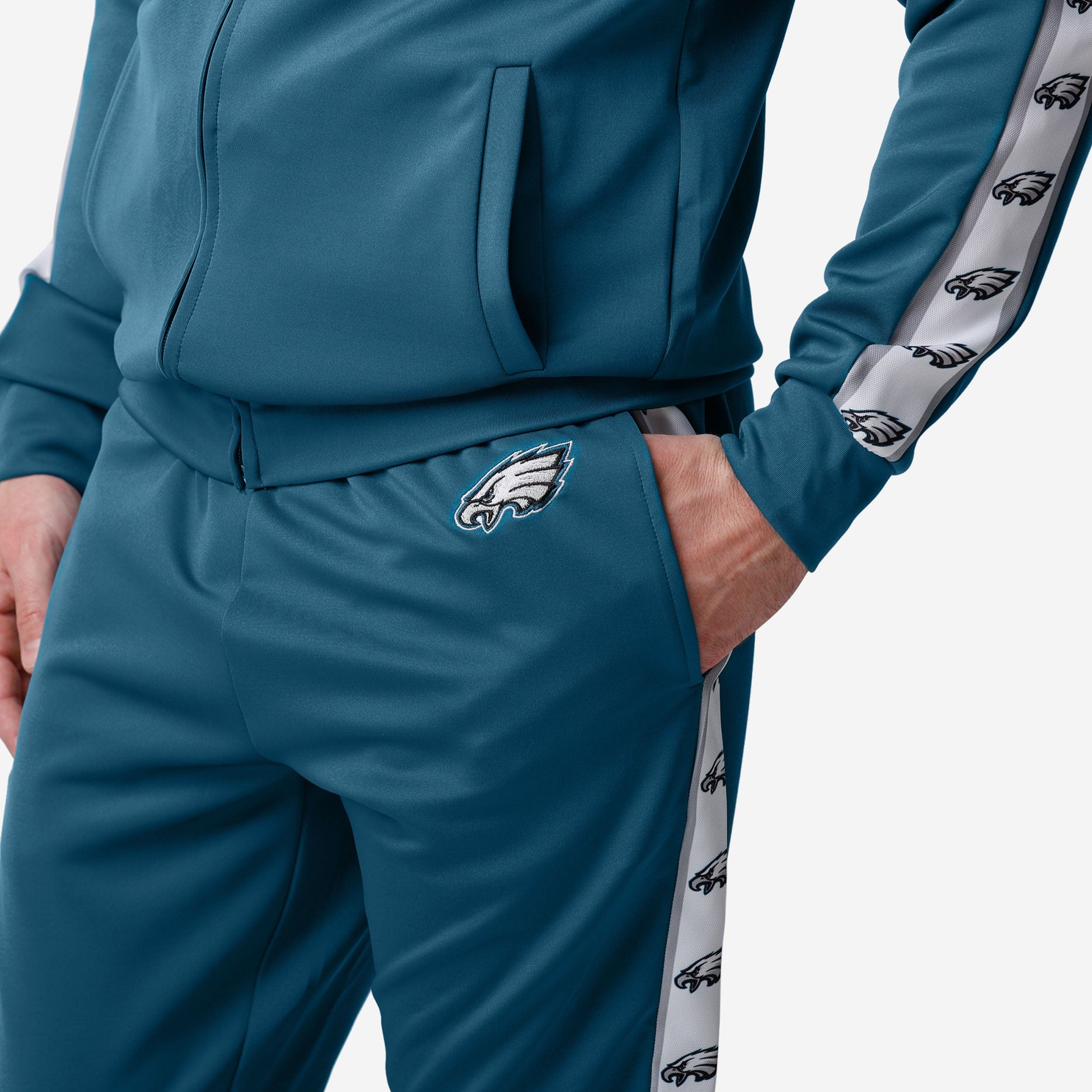 Philadelphia Eagles Stripe Logo Track Pants - Image 3