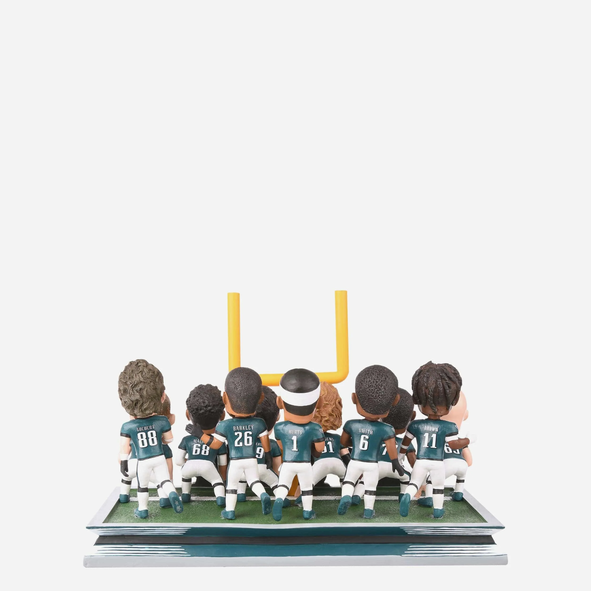 Philadelphia Eagles Super Bowl LIX-Bound Brotherly Shove Mini Bobblehead Scene - Image 6