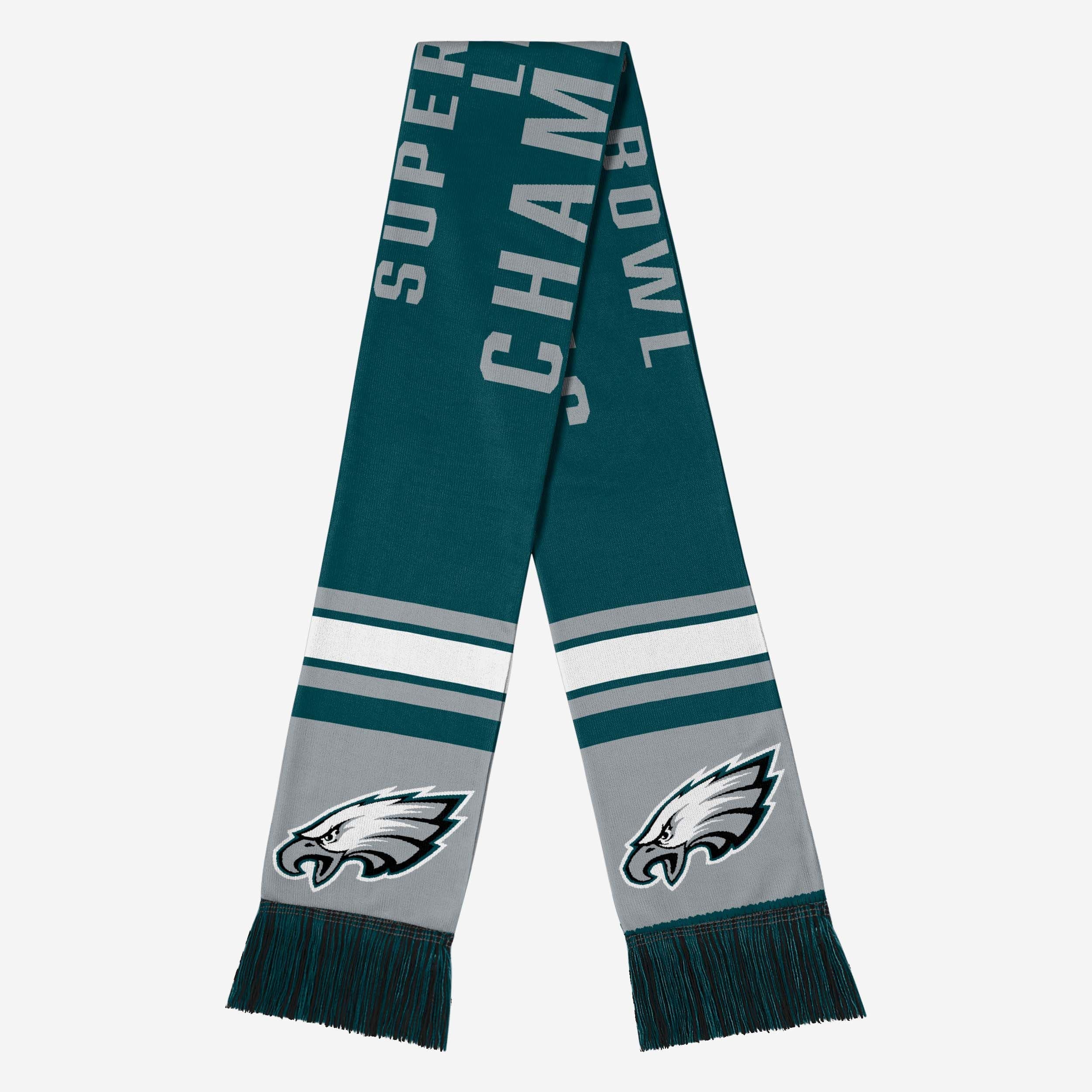 Philadelphia Eagles Super Bowl LIX Champions Acrylic Scarf