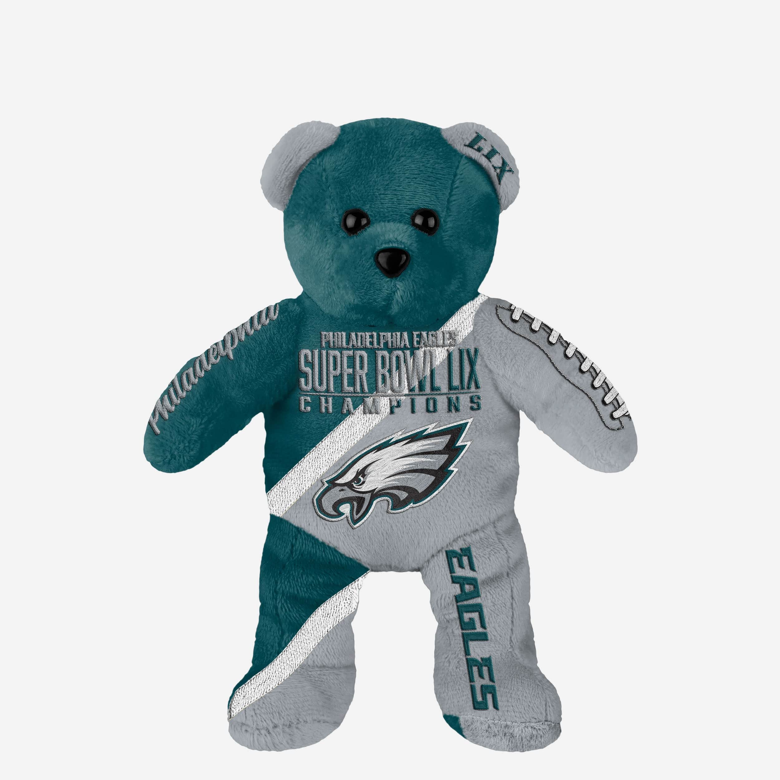 Philadelphia Eagles Super Bowl LIX Champions Embroidered Bear