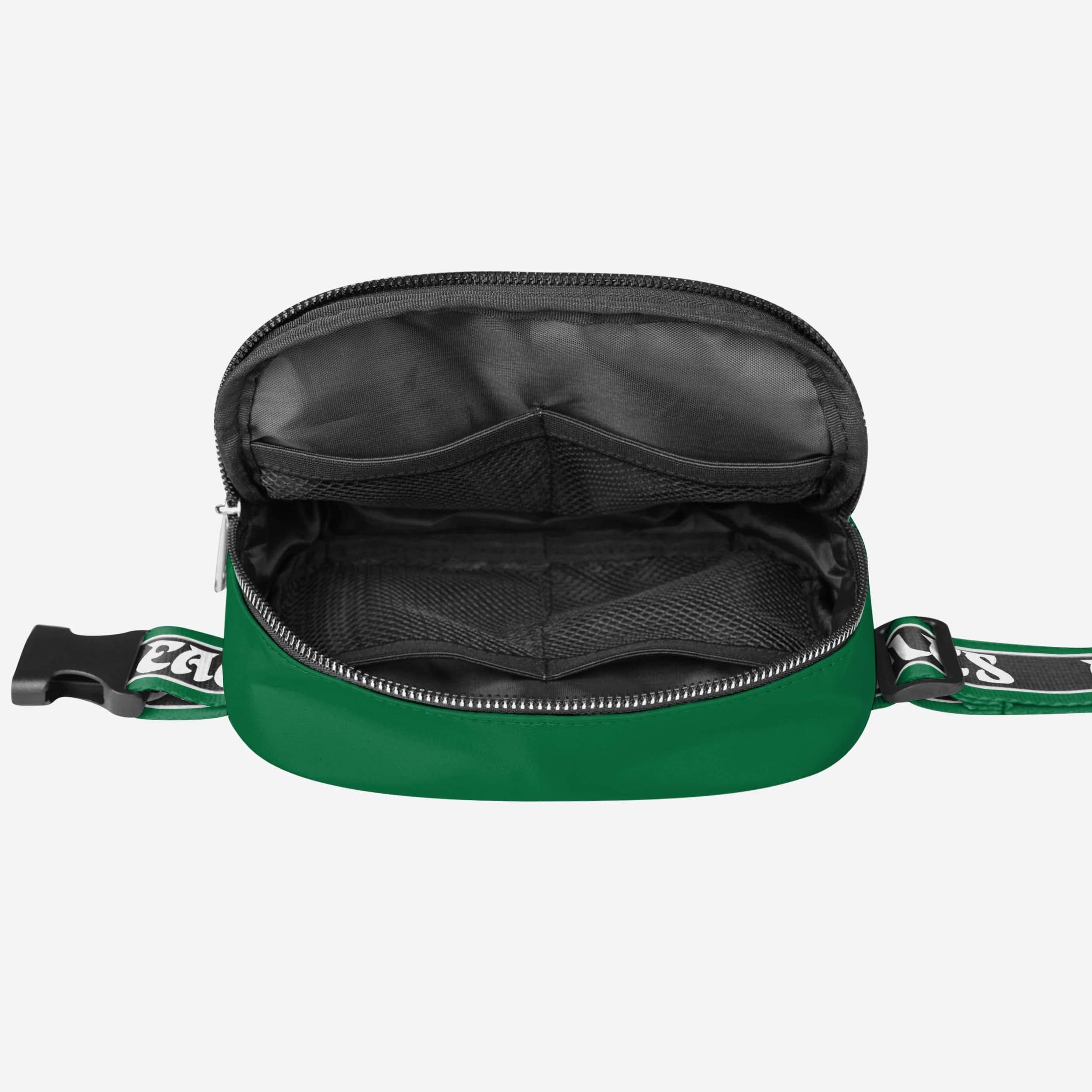 Philadelphia Eagles Super Bowl LIX Champions Kelly Green Large Team Wordmark Belt Bag - Image 5
