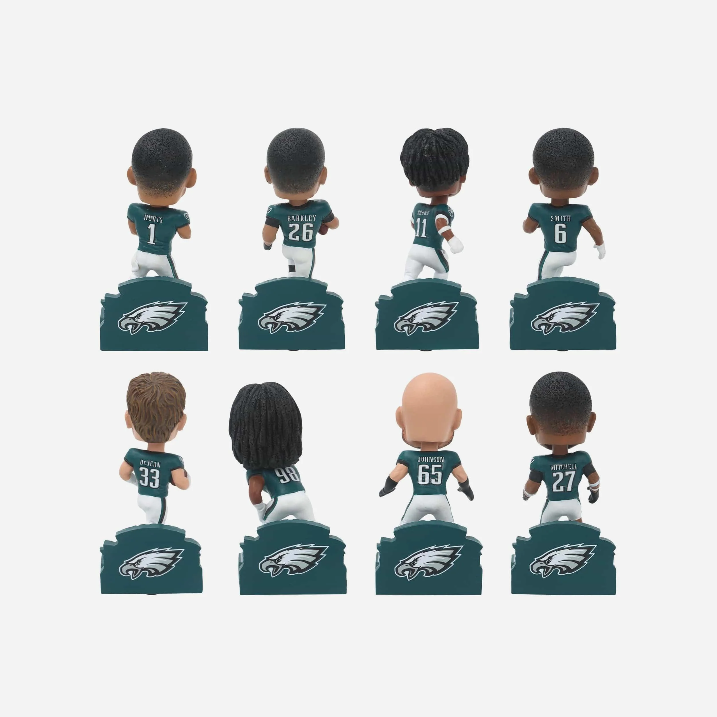 Philadelphia Eagles Super Bowl LIX Champions Mini Bobblehead Boxed Set - Image 2