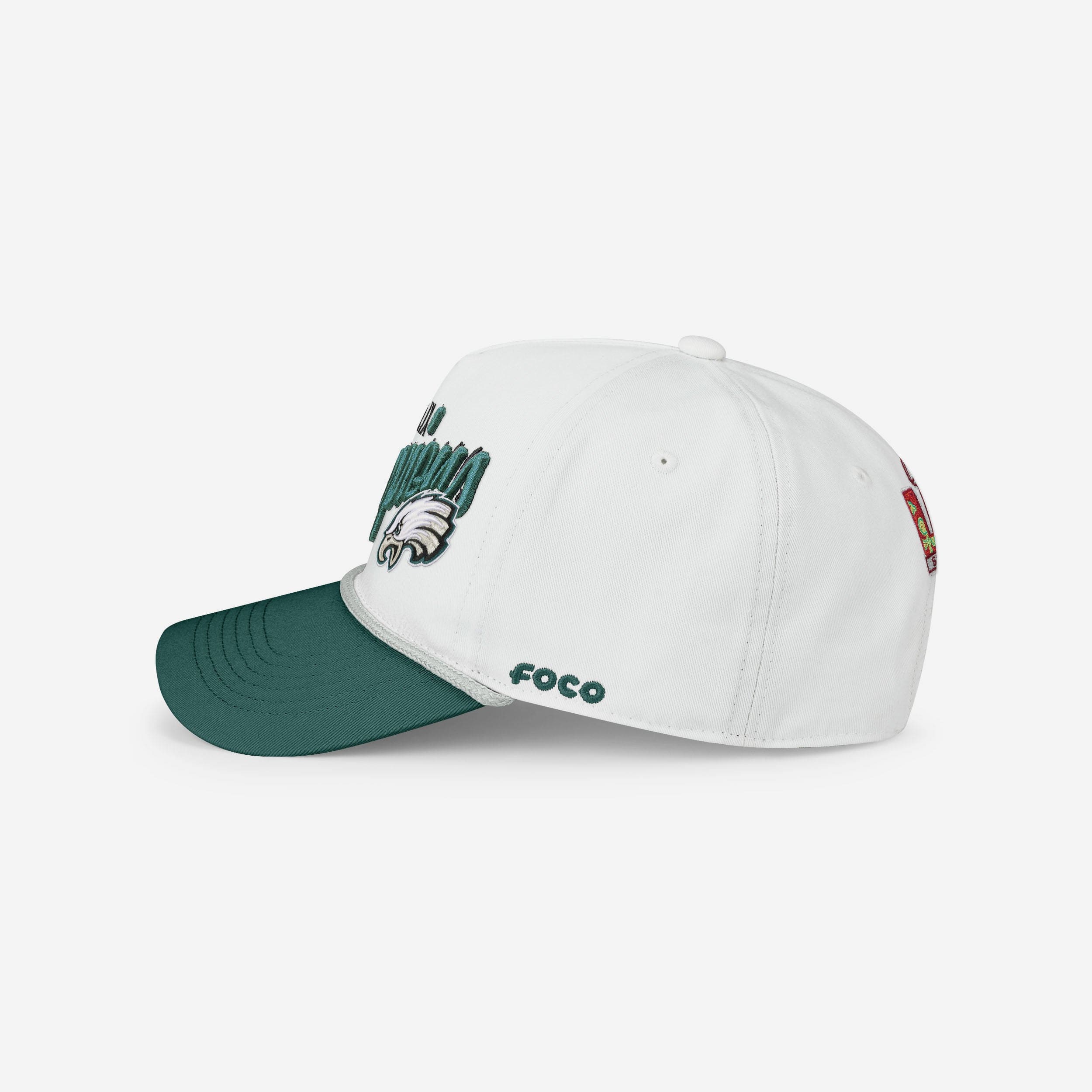 Philadelphia Eagles Super Bowl LIX Champions Monty Script Marquee RF Cap - Image 2