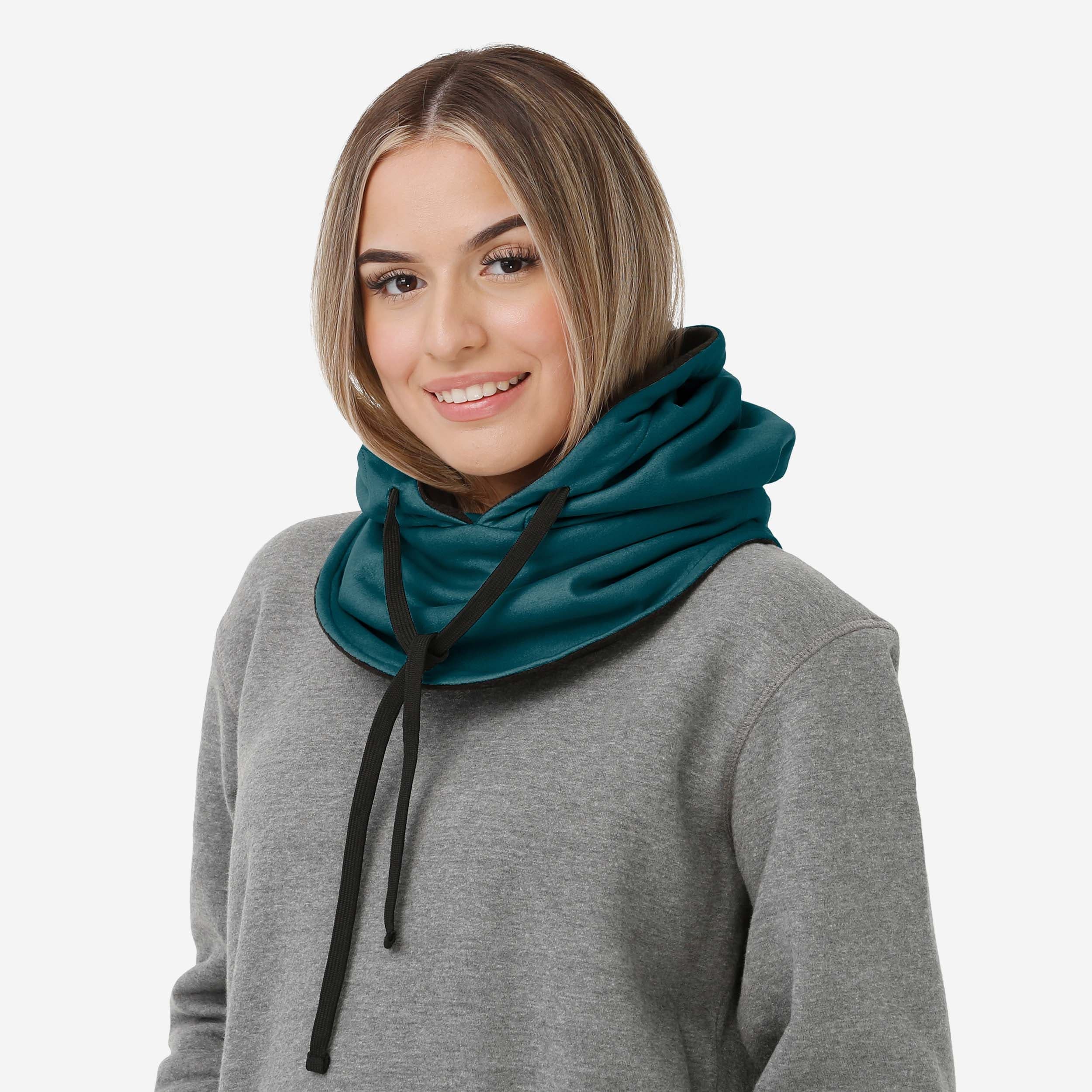 Philadelphia Eagles Super Bowl LIX Champions Team Color Hooded Gaiter Scarf - Image 4