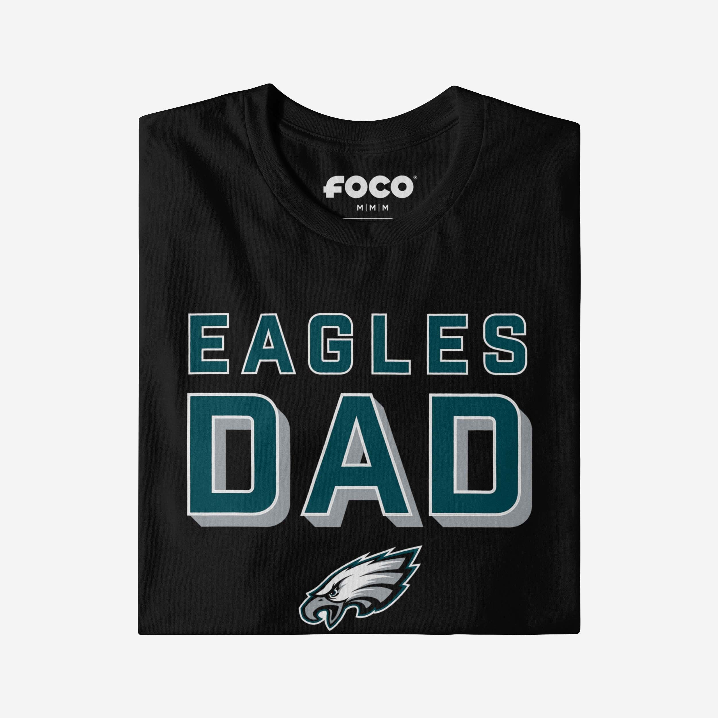 Philadelphia Eagles Team Dad T-Shirt - Image 4