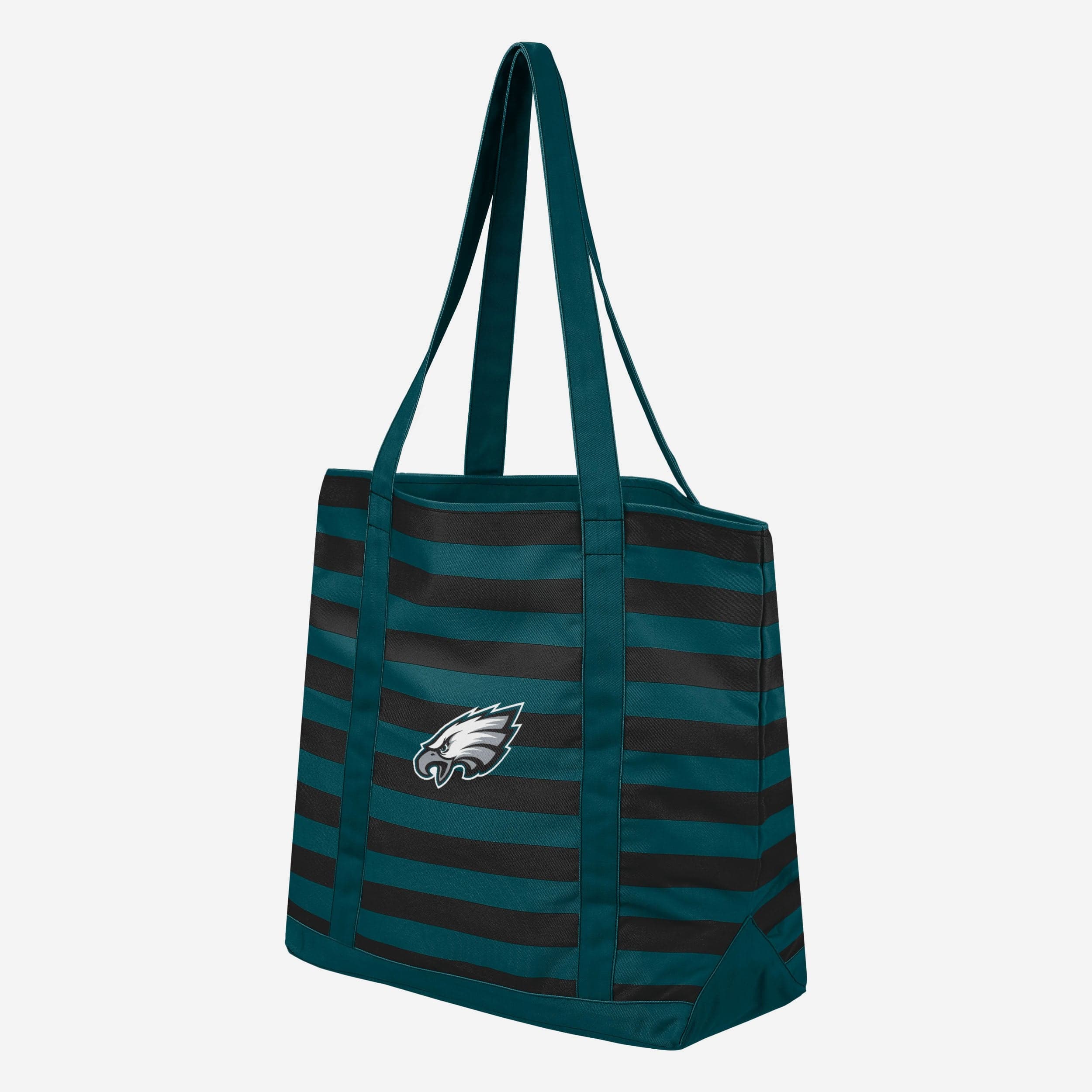 Philadelphia Eagles Team Stripe Canvas Tote Bag - Image 2