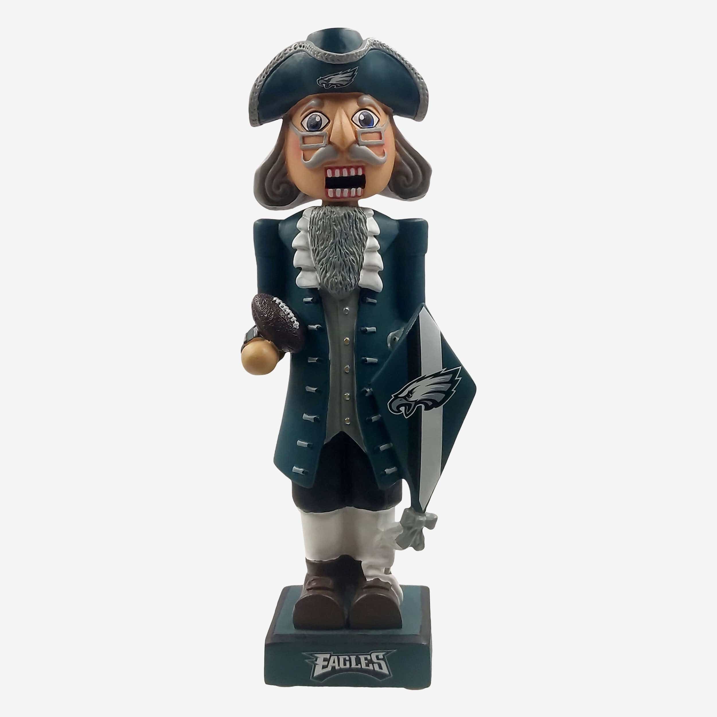 Philadelphia Eagles Thematic Nutcracker Bobblehead