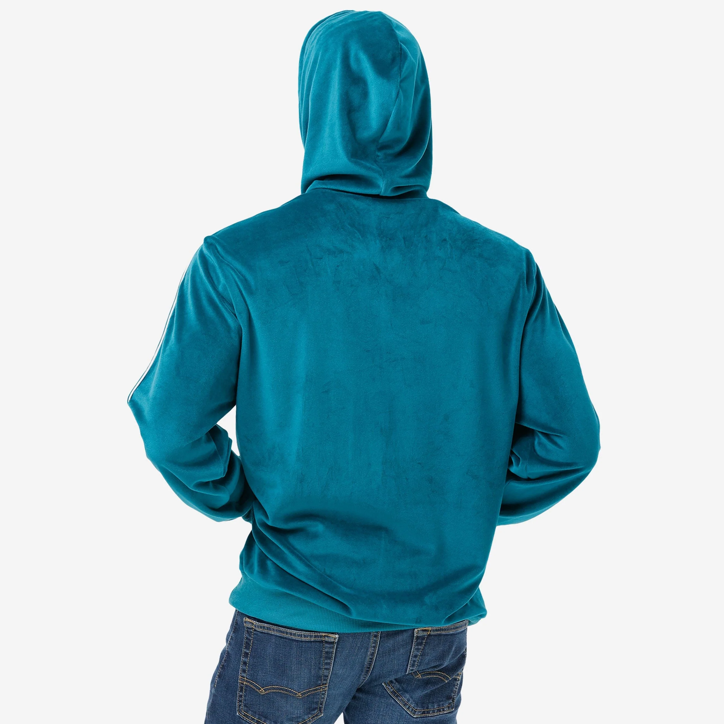 Philadelphia Eagles Velour Hooded Sweatshirt - Image 2