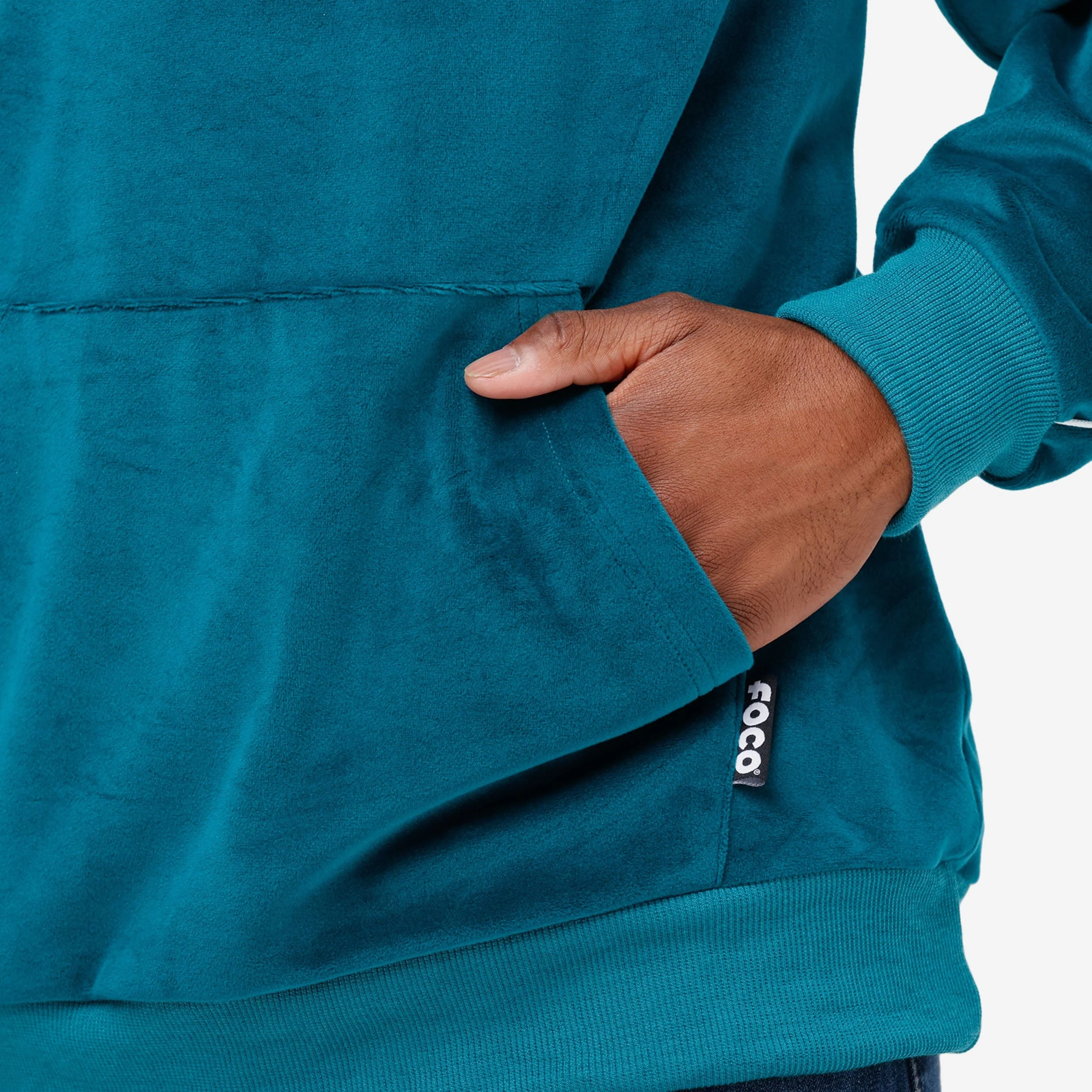 Philadelphia Eagles Velour Hooded Sweatshirt - Image 3