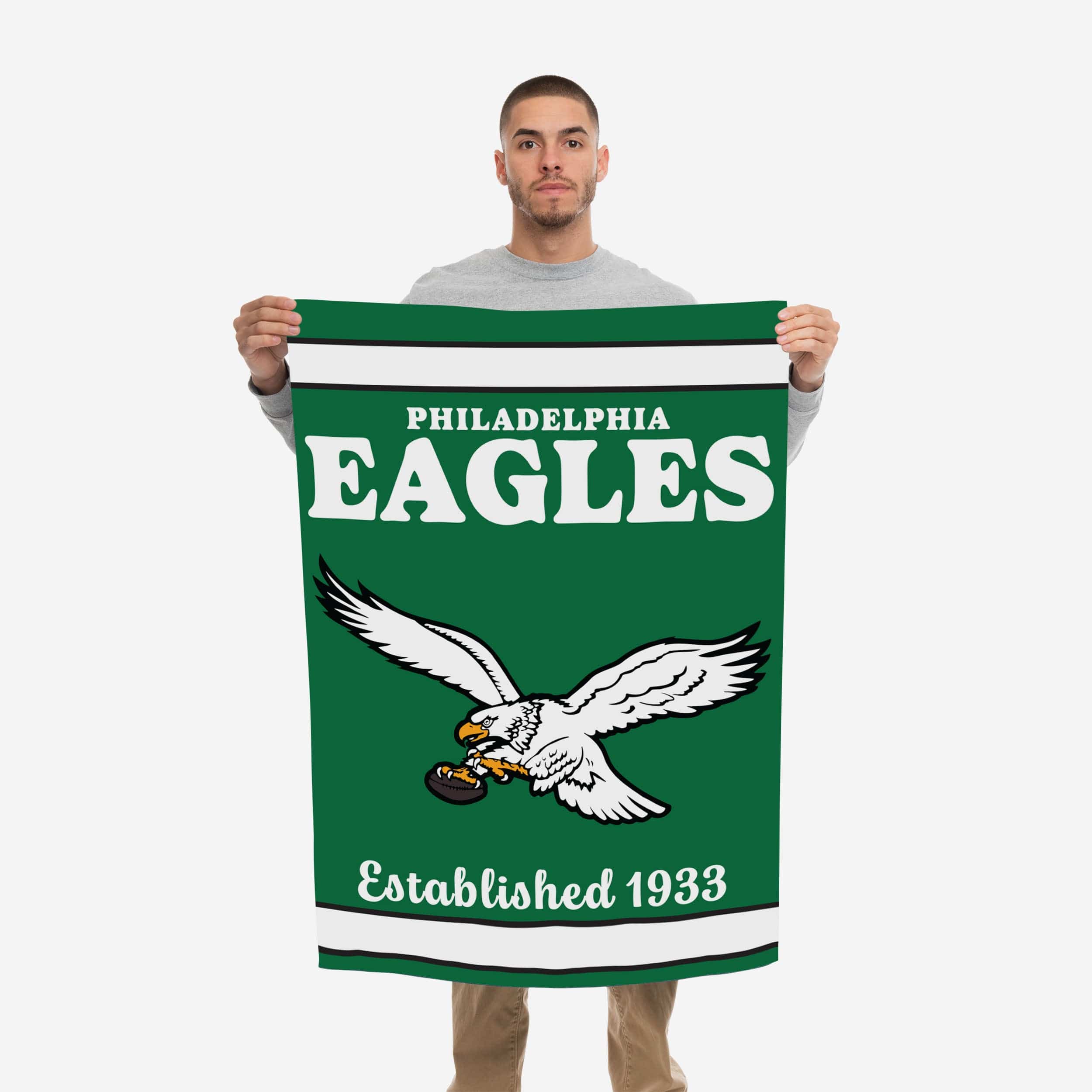 Philadelphia Eagles Vertical Retro Flag - Image 2