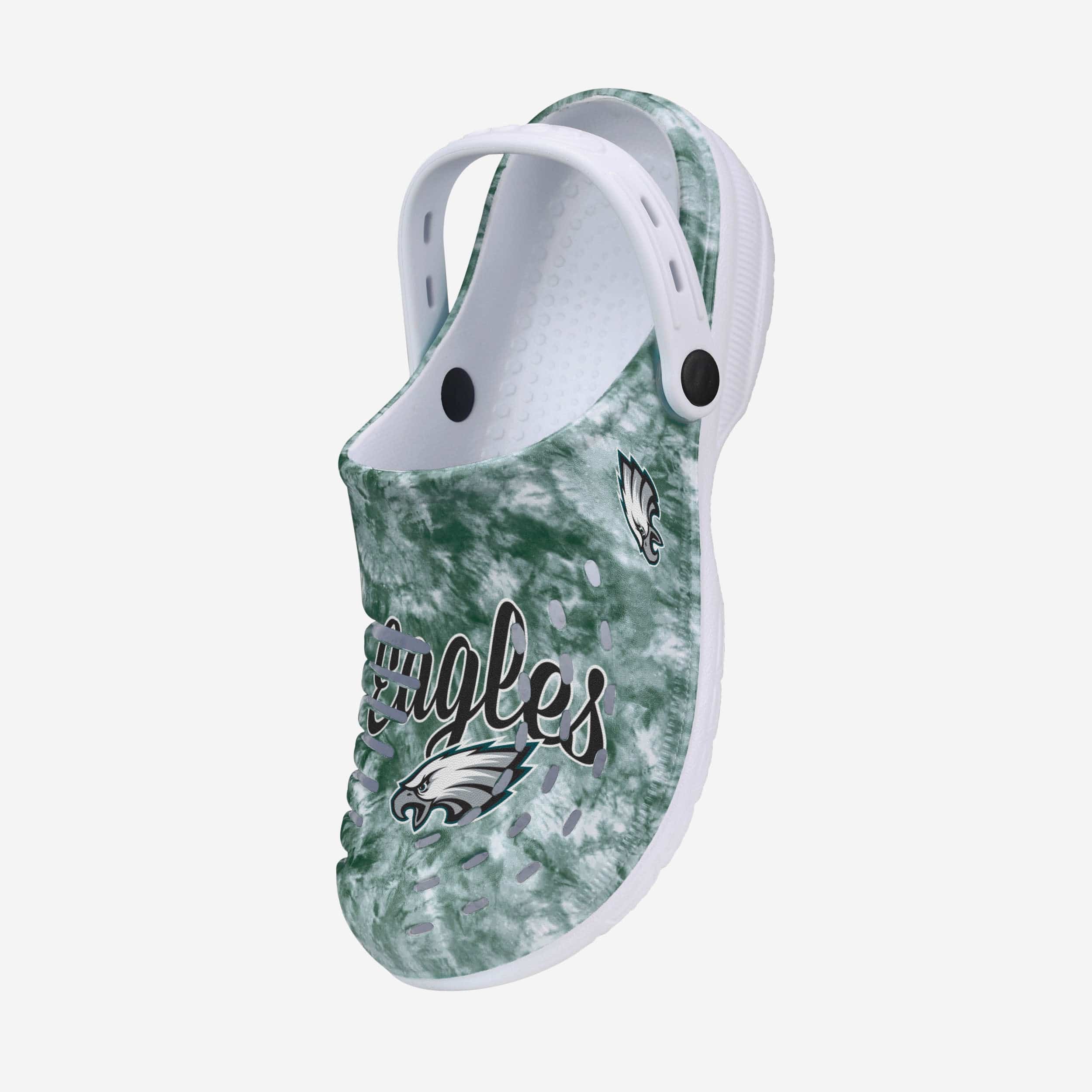 Philadelphia Eagles Womens Cloudie Clog With Strap - Image 2