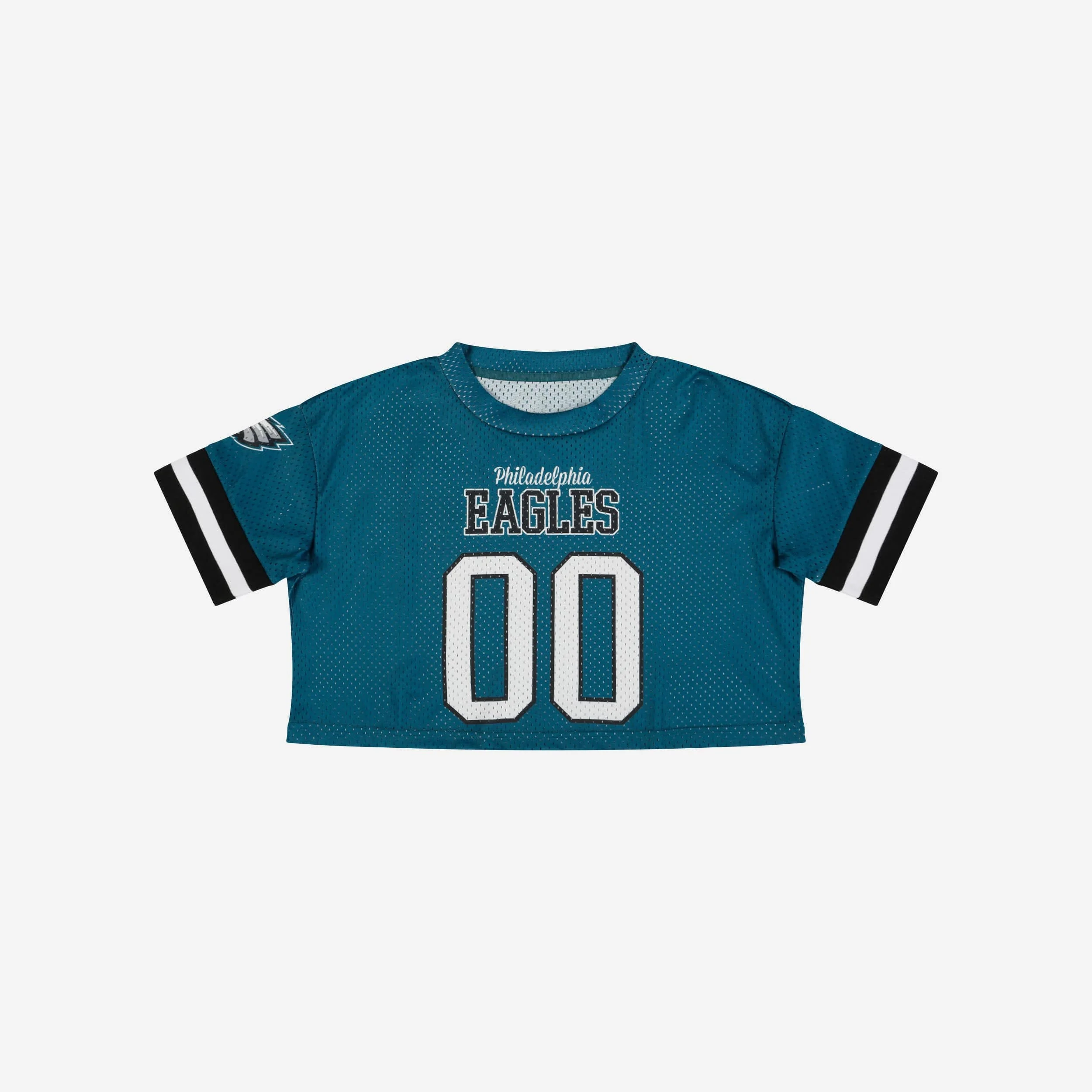Philadelphia Eagles Womens Gameday Mesh Crop Top - Image 3