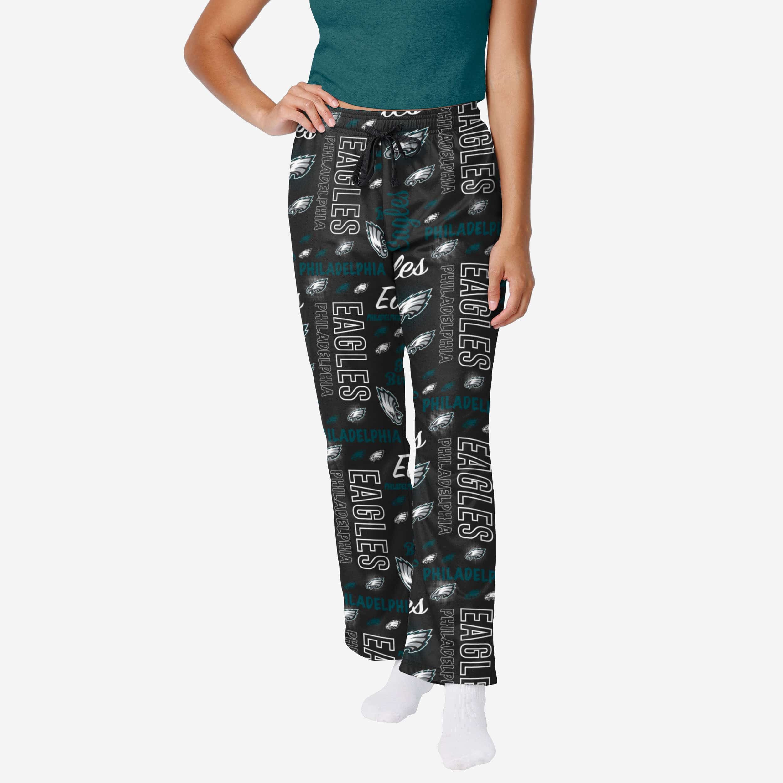 Philadelphia Eagles Womens Mini Print Lounge Pants