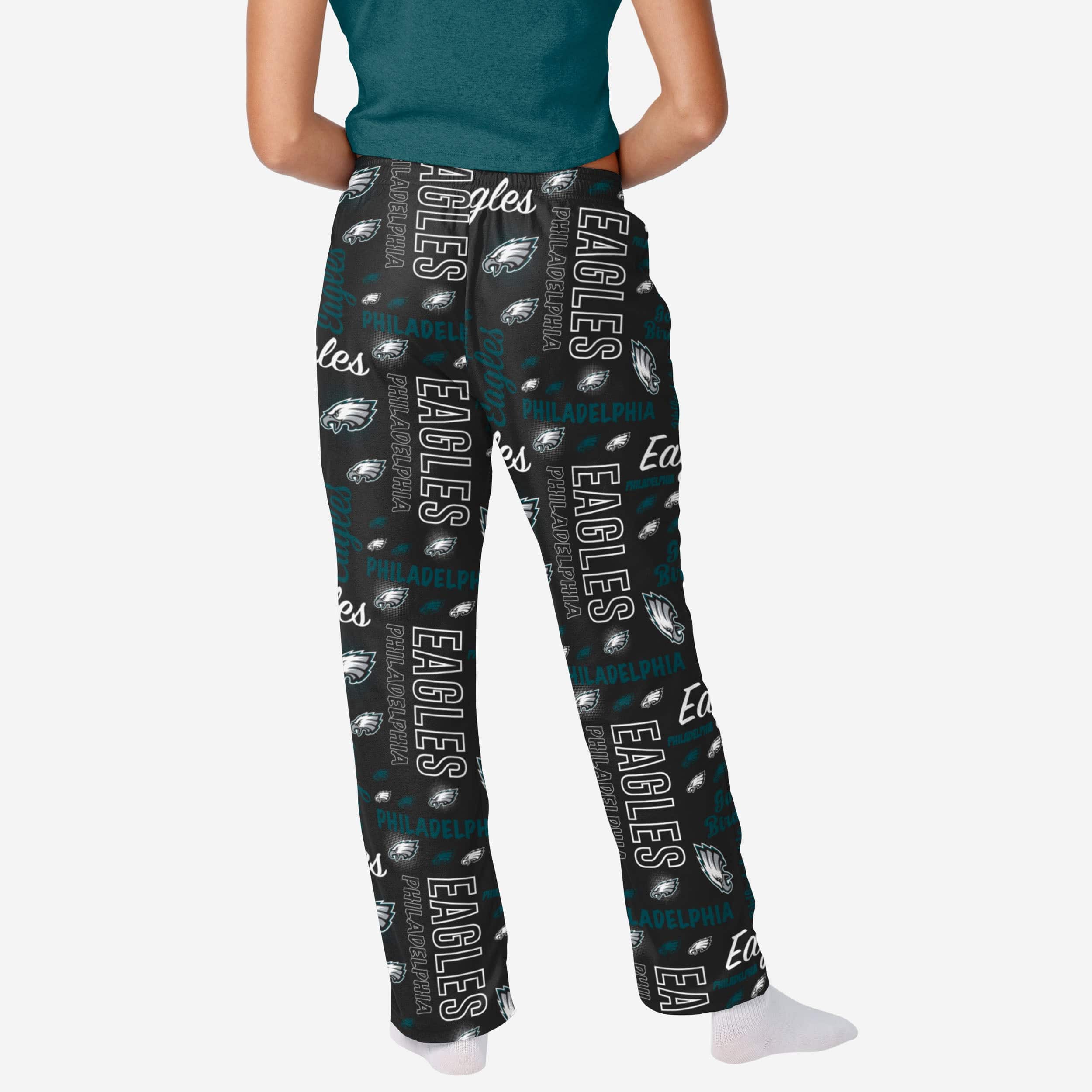 Philadelphia Eagles Womens Mini Print Lounge Pants - Image 2