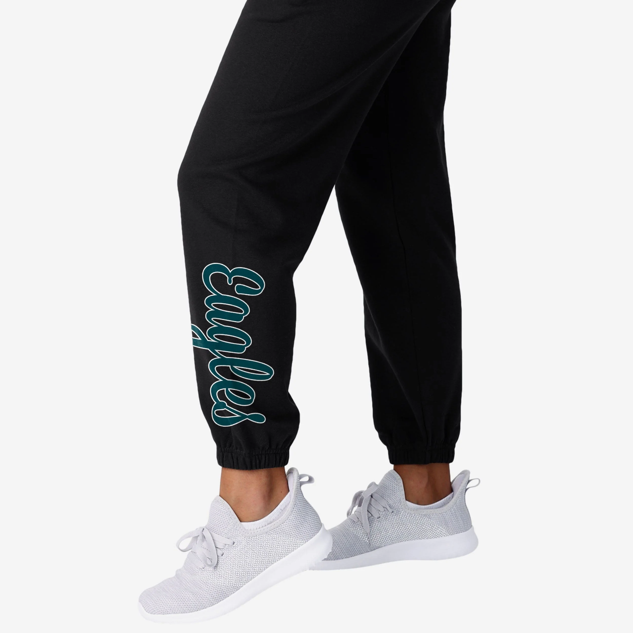 Philadelphia Eagles Womens Script Wordmark Team Color Sweatpants - Image 4