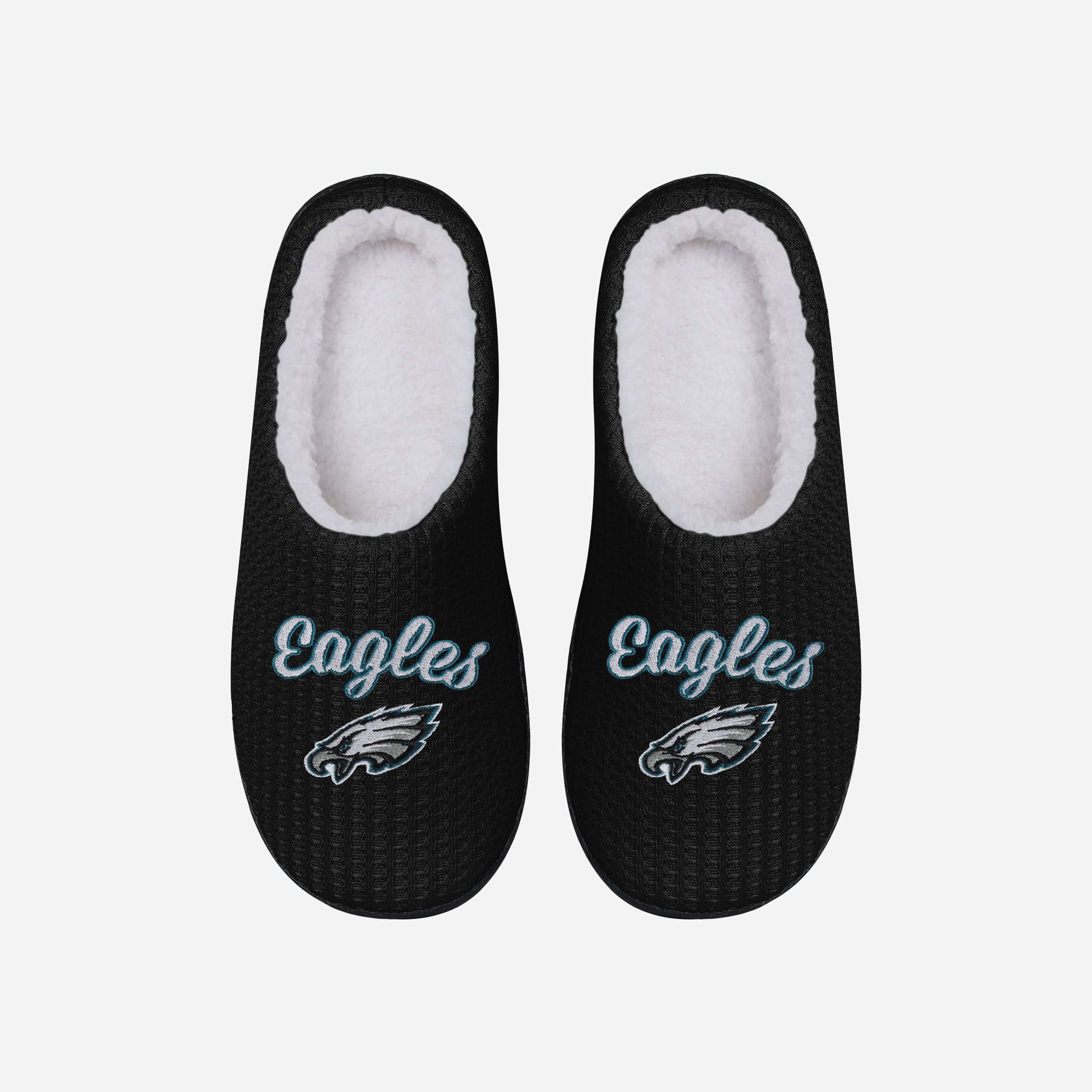 Philadelphia Eagles Womens Sherpa Lined Memory Foam Slipper - Image 2