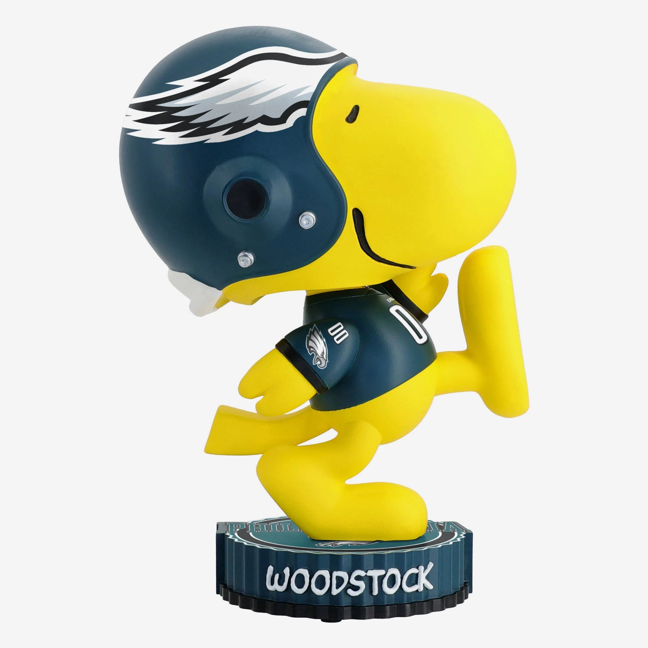 Philadelphia Eagles Woodstock Peanuts Bighead Bobblehead