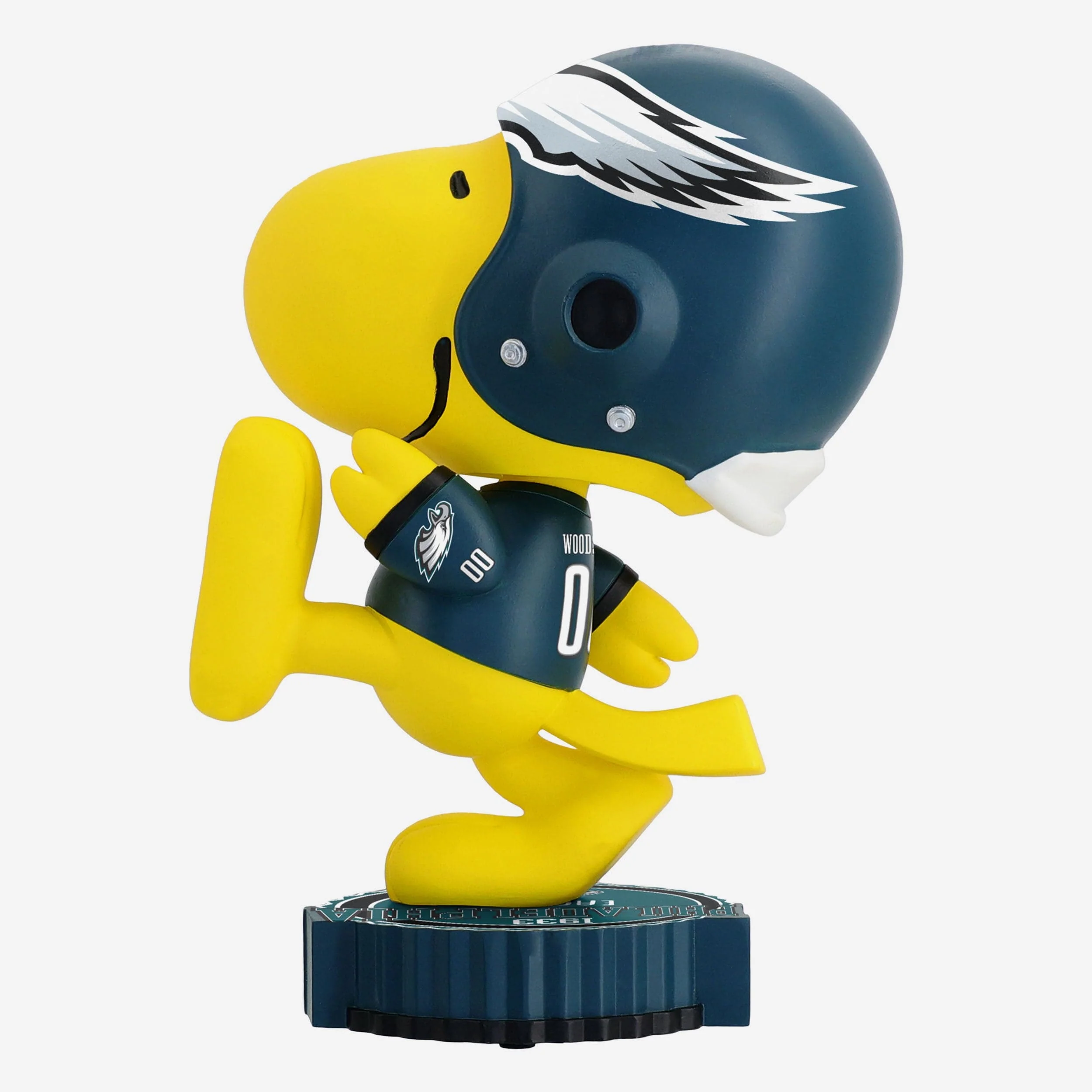 Philadelphia Eagles Woodstock Peanuts Bighead Bobblehead - Image 5