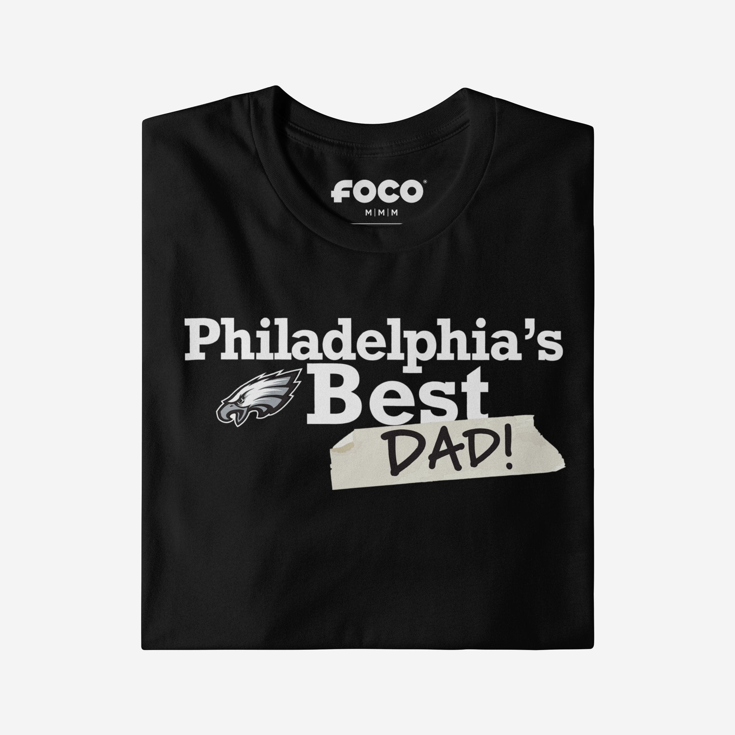 Philadelphia Eagles World's Best Dad T-Shirt - Image 3