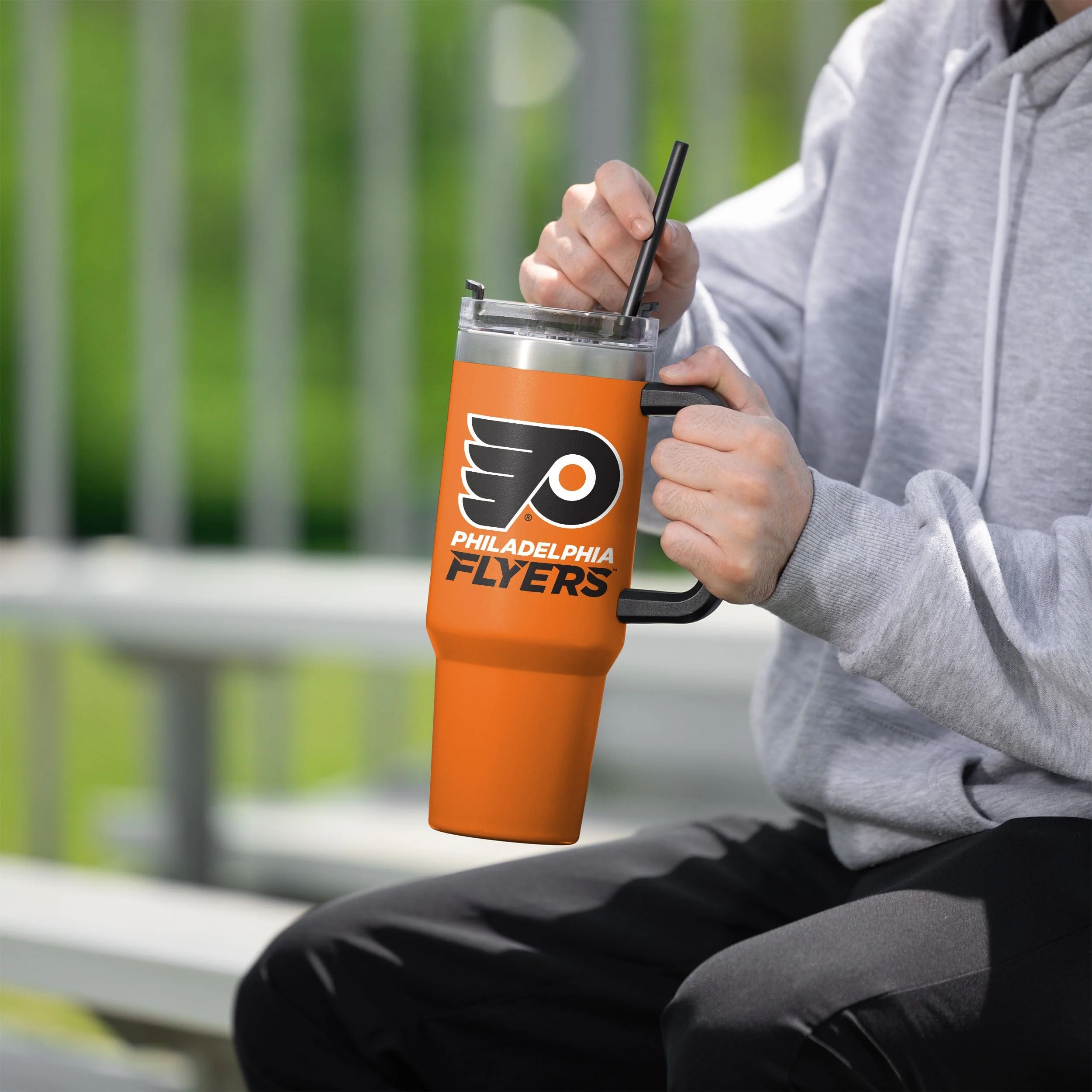 Philadelphia Flyers 40 oz XL Tumbler - Image 4
