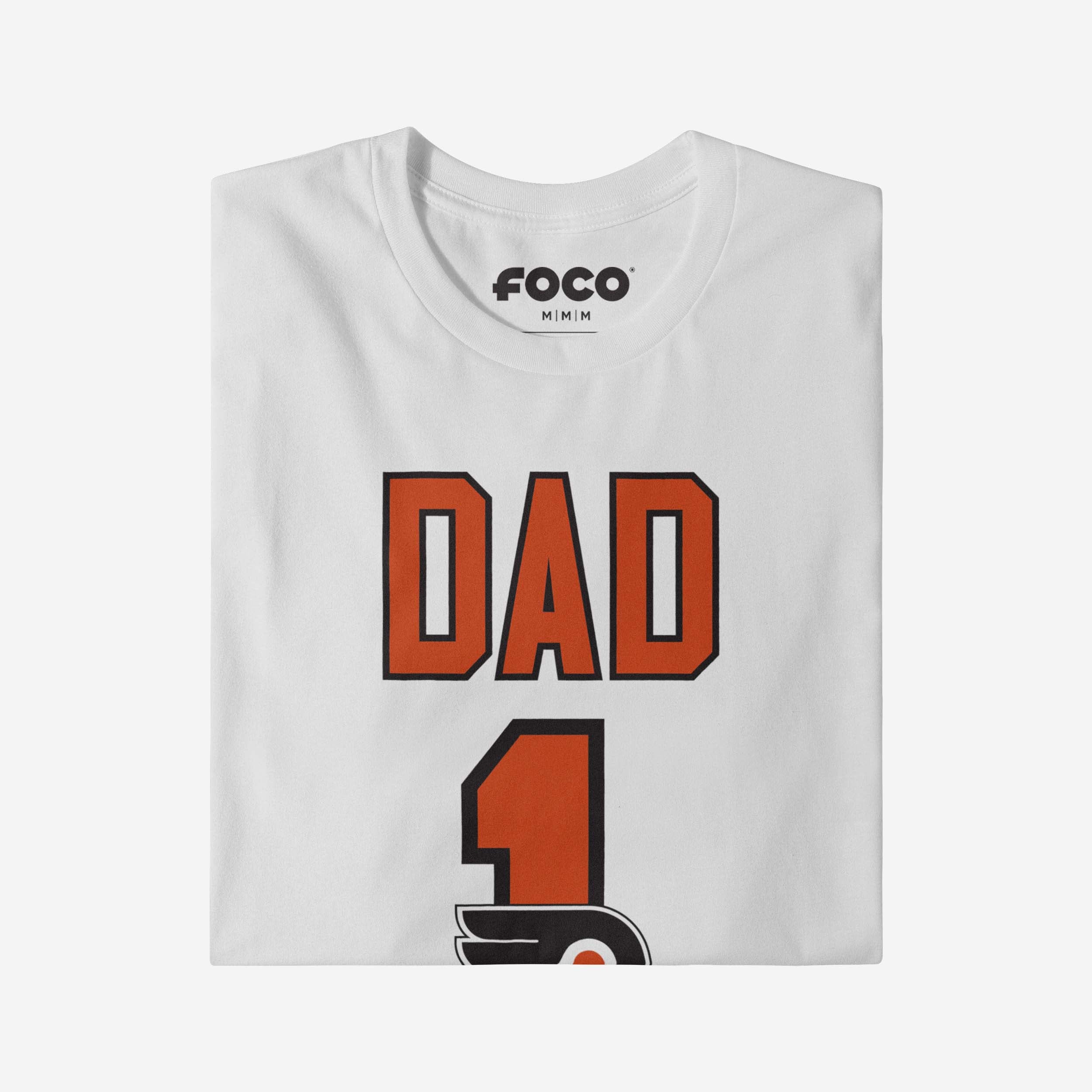 Philadelphia Flyers Number 1 Dad T-Shirt - Image 3