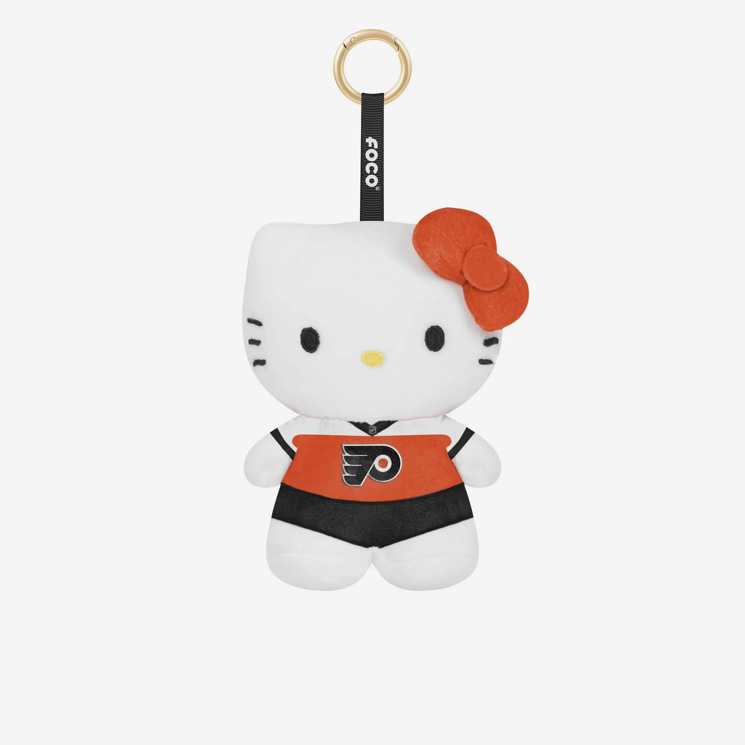 Philadelphia Flyers Plush Hello Kitty® Bag Charm Keychain