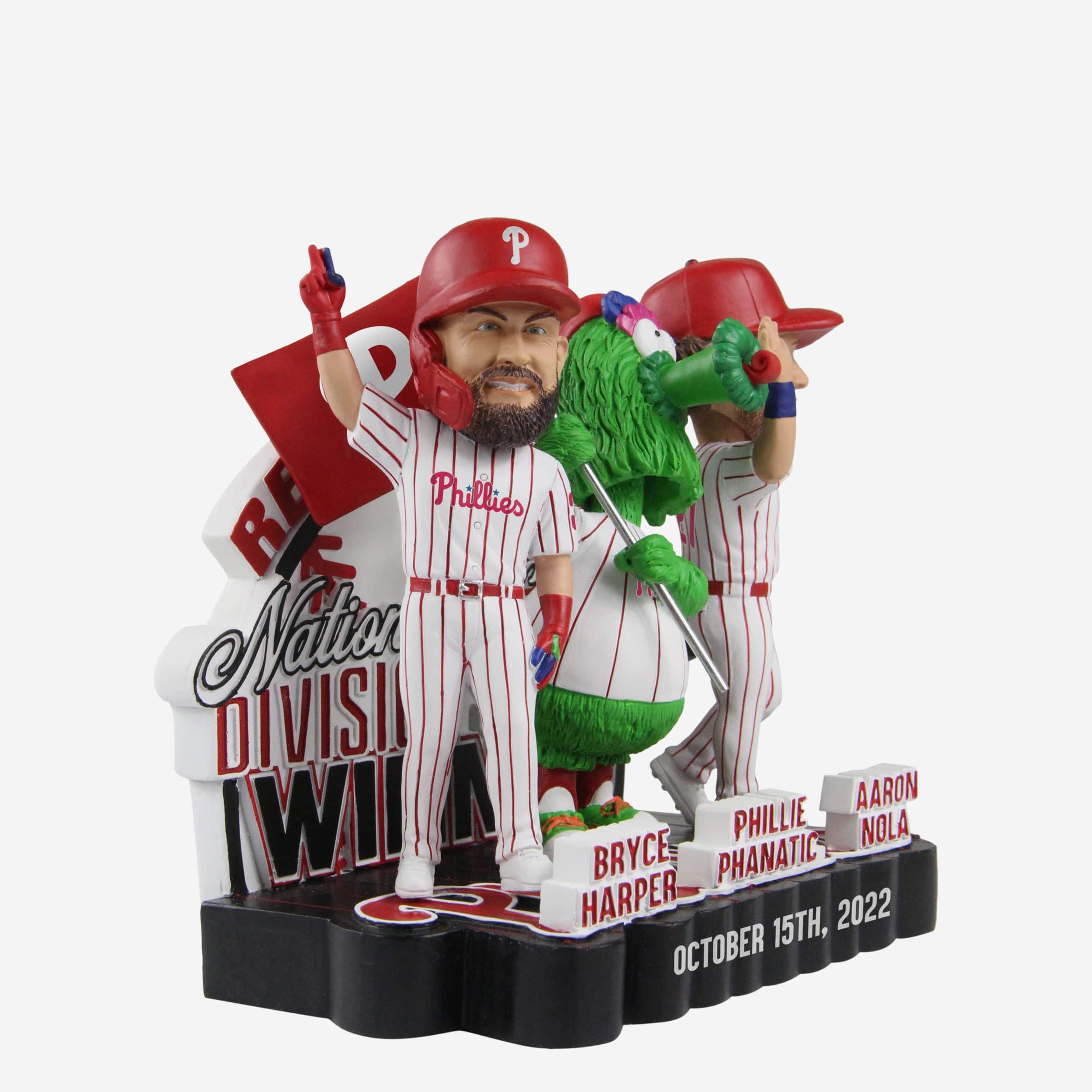 Philadelphia Phillies 2022 NLDS Winners Red October Mini Bobblehead Scene - Image 4