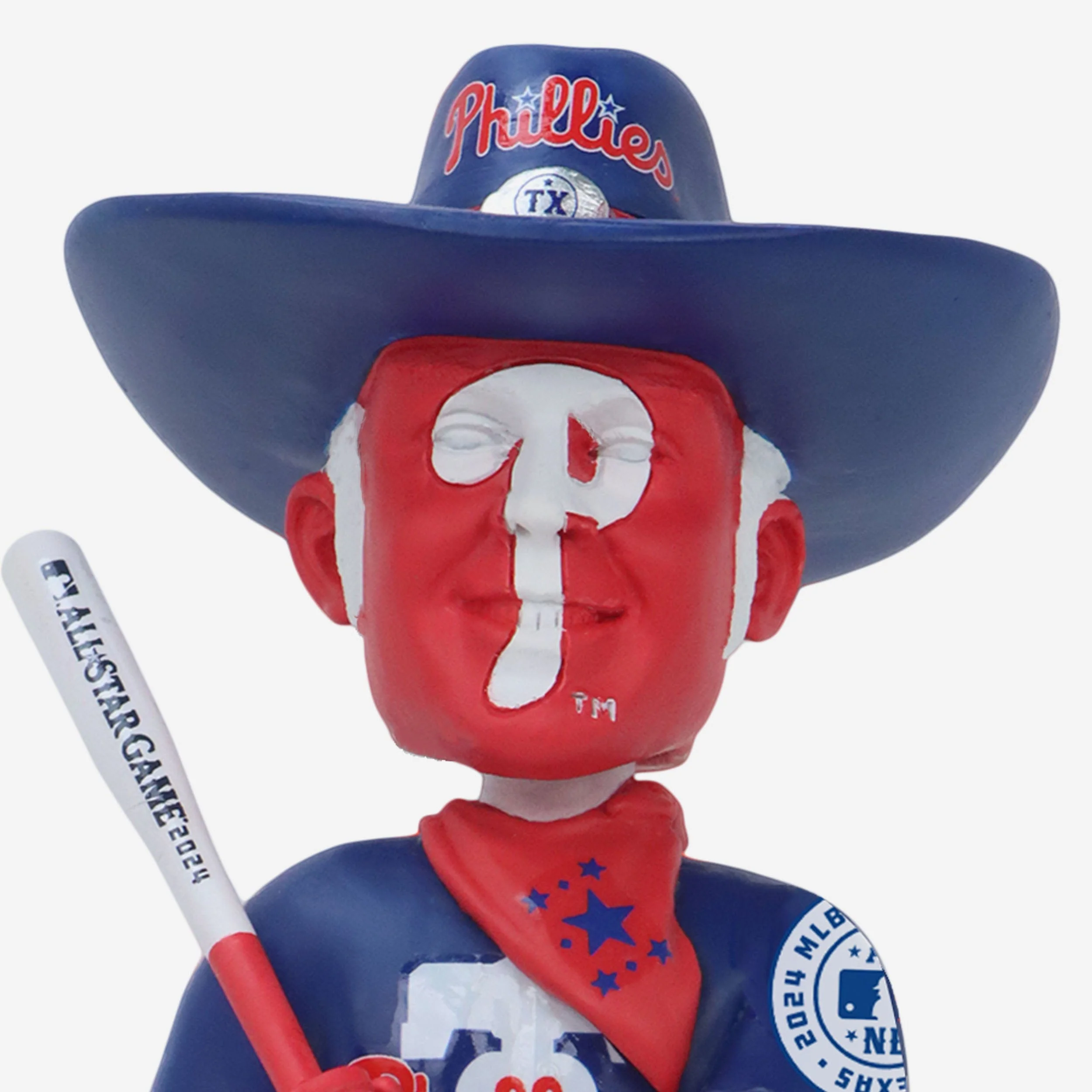 Philadelphia Phillies 2024 All-Star Bobbles on Parade Bobblehead - Image 2