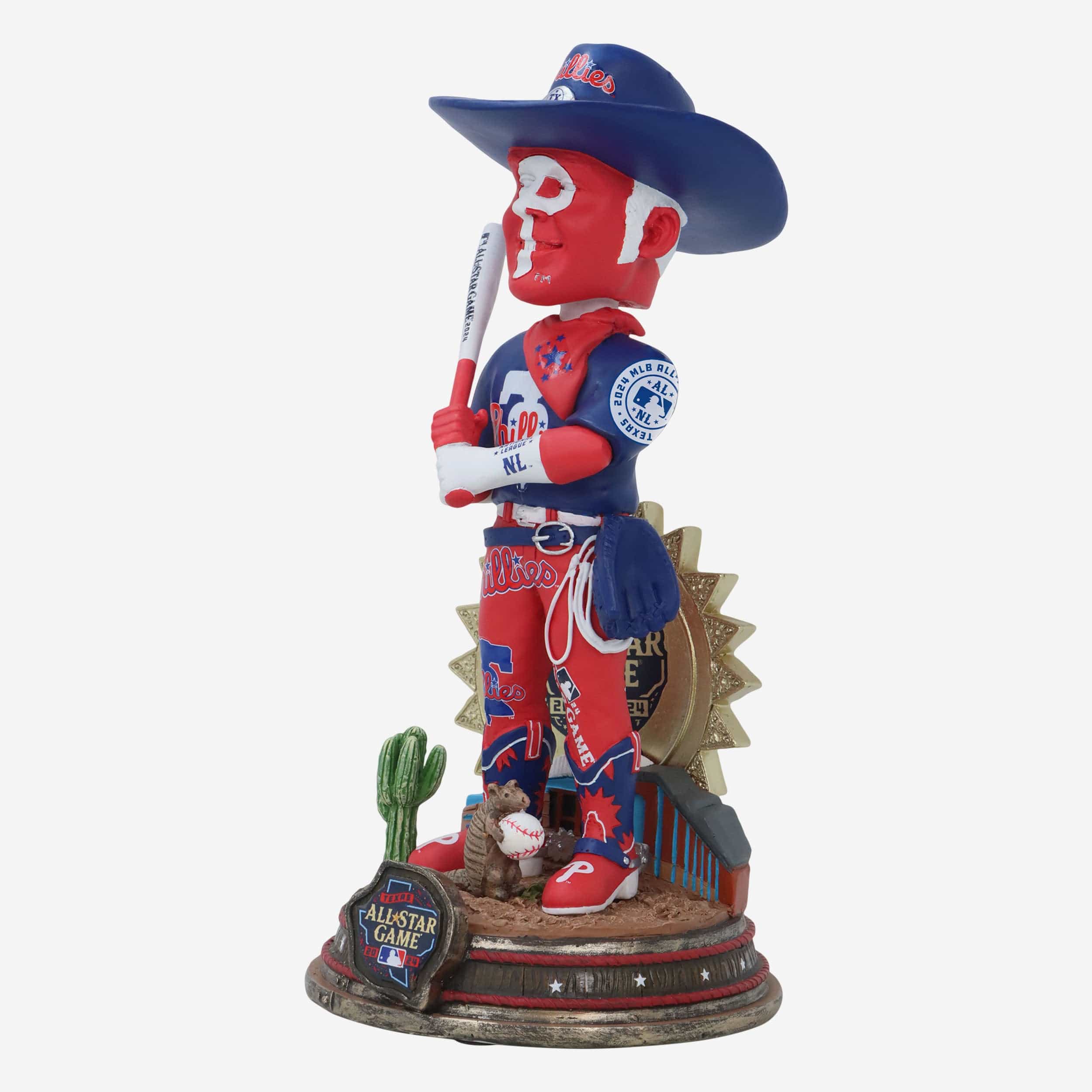 Philadelphia Phillies 2024 All-Star Bobbles on Parade Bobblehead - Image 4