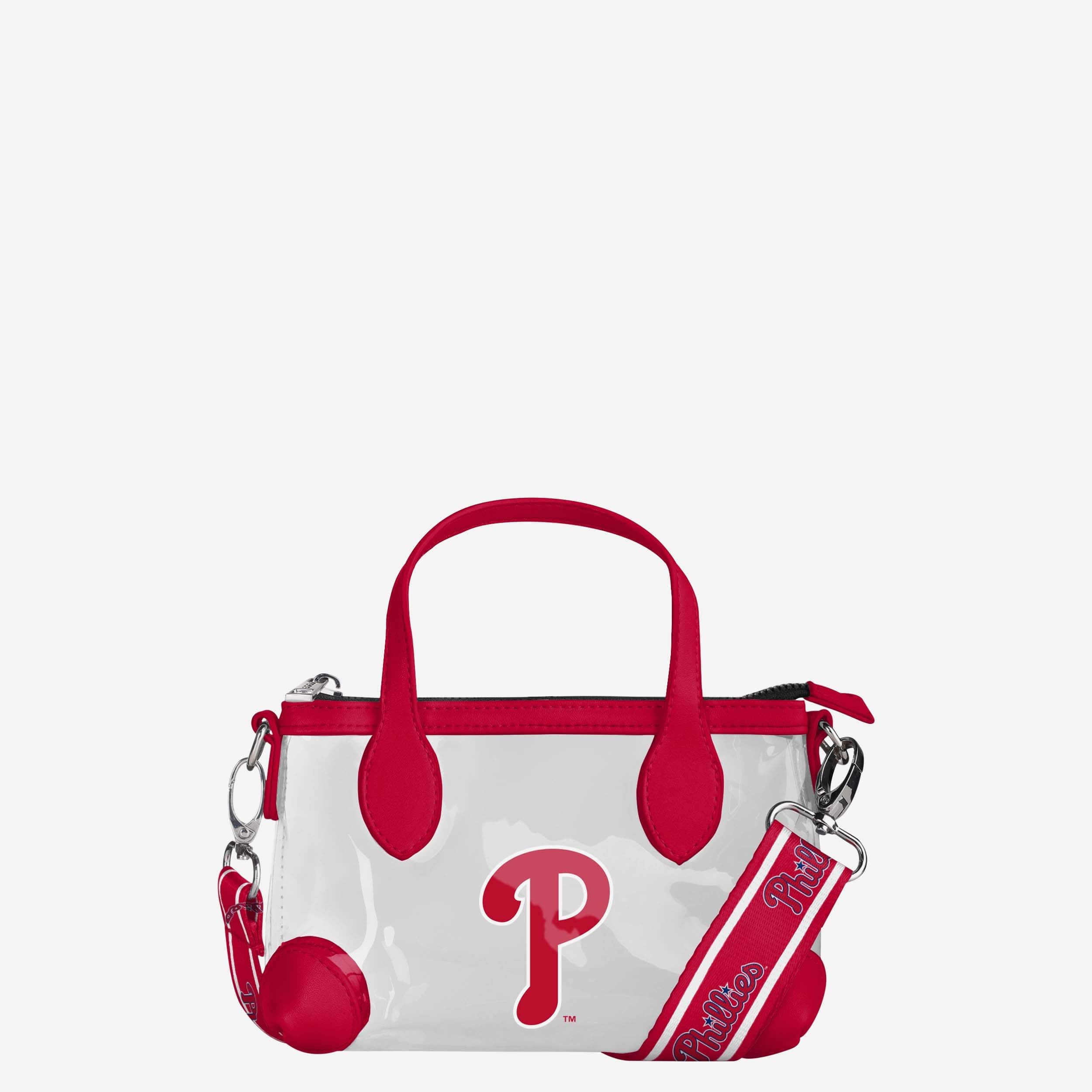 Philadelphia Phillies Big Logo Clear Crossbody Mini Purse