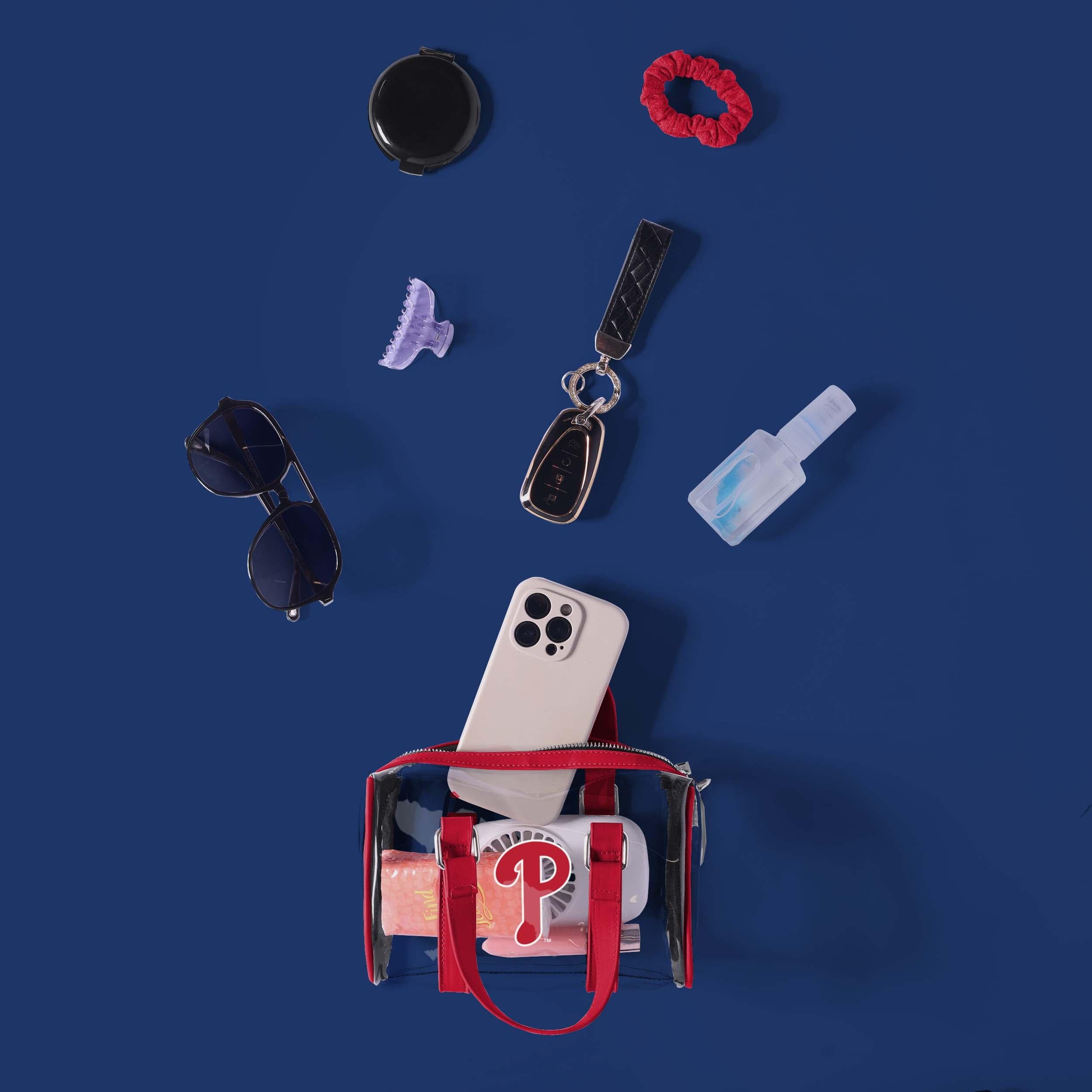 Philadelphia Phillies Clear Barrel Bag - Image 3