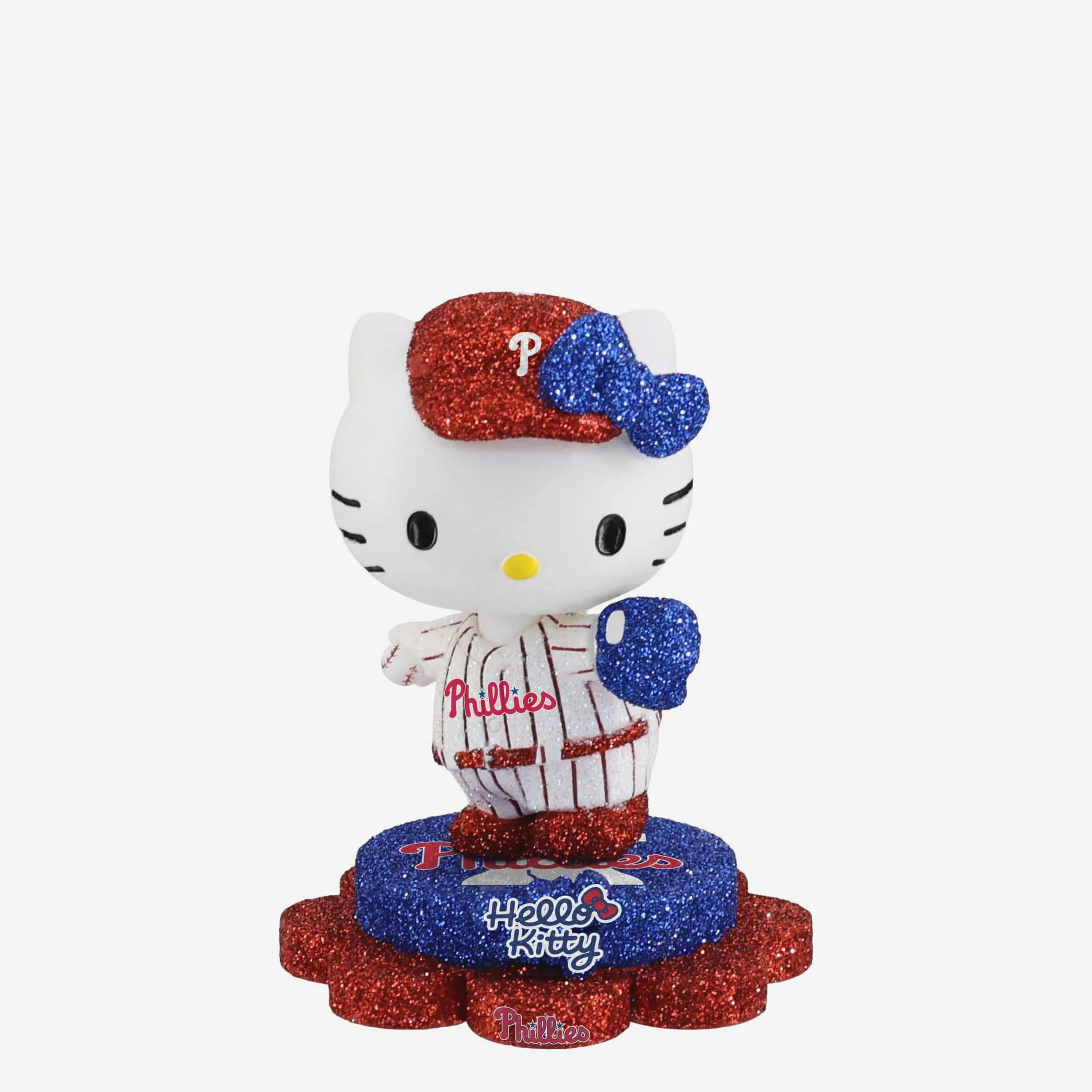 Philadelphia Phillies Hello Kitty® Glitter Mini Bobblehead
