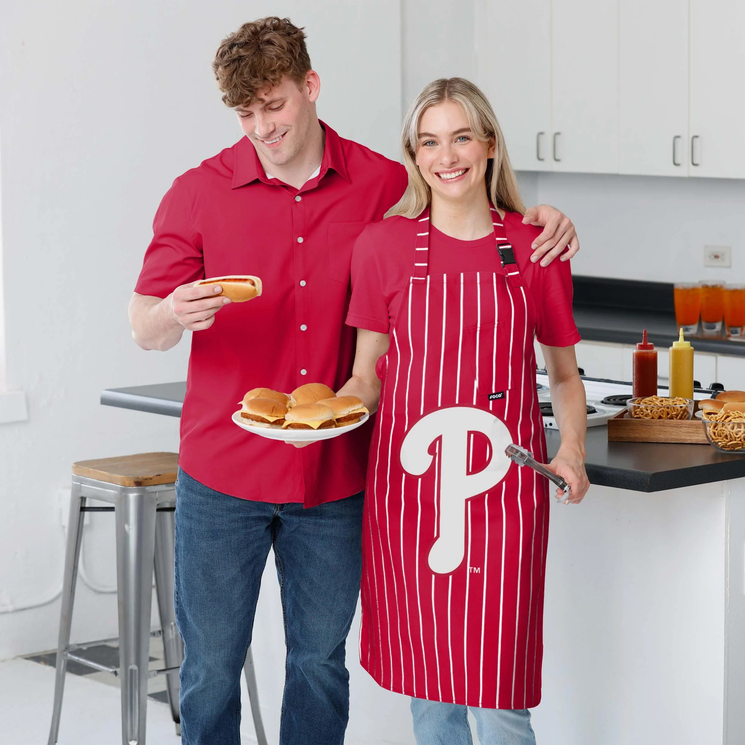 Philadelphia Phillies Pinstripe Apron - Image 5