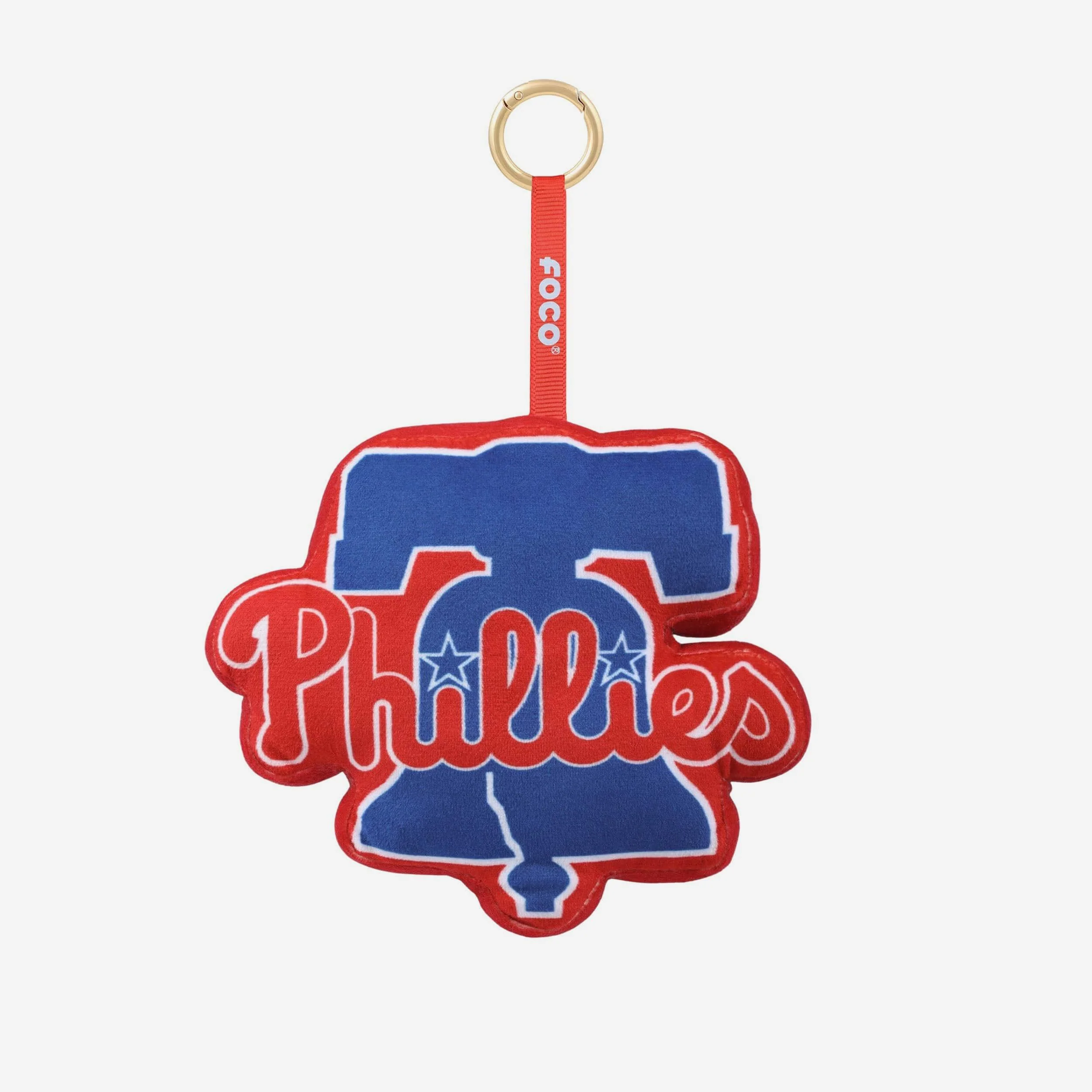 Philadelphia Phillies Plush Team Logo Bag Charm Keychain
