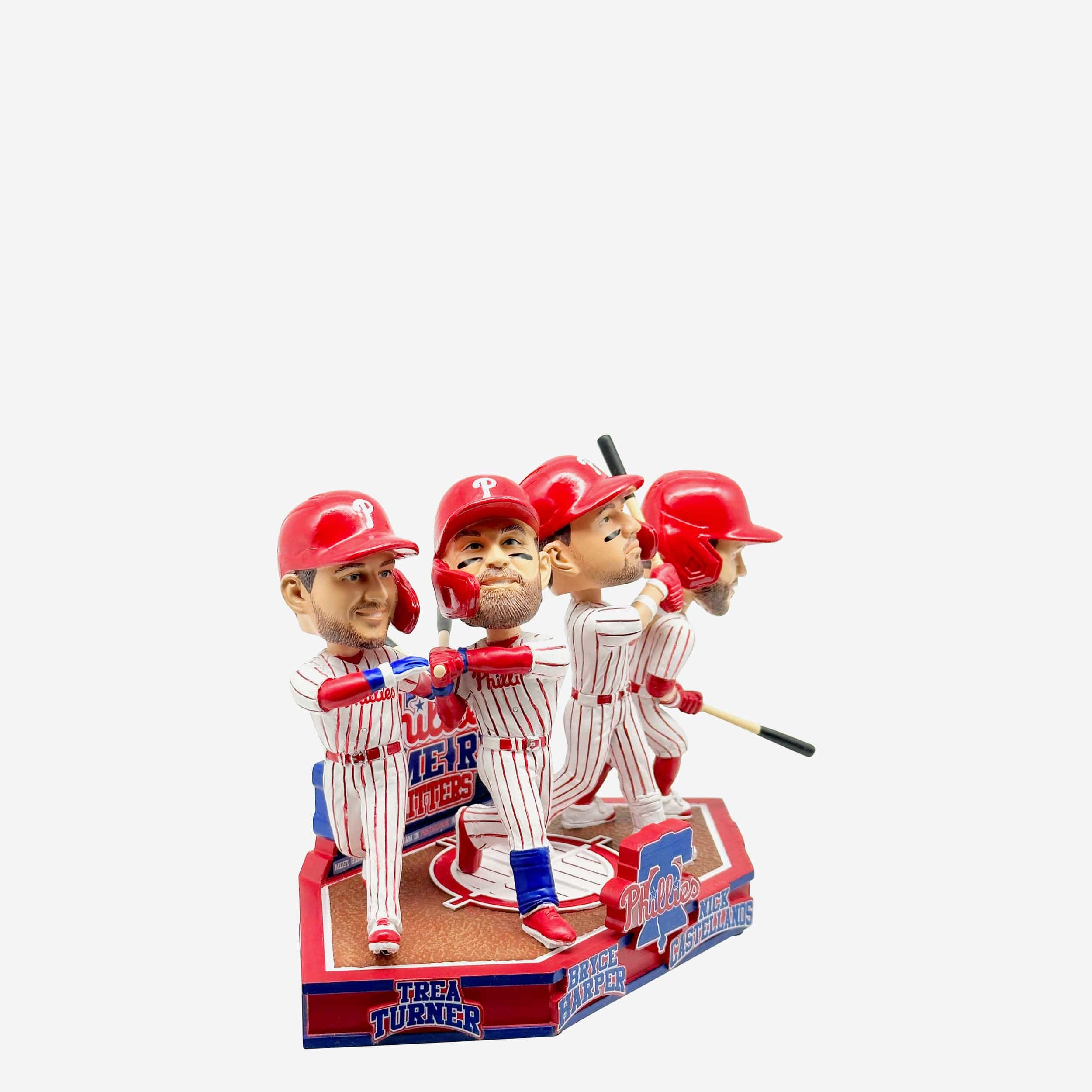 Philadelphia Phillies Postseason Home Runs in Five Game Span Record Mini Bobblehead Scene - Image 2