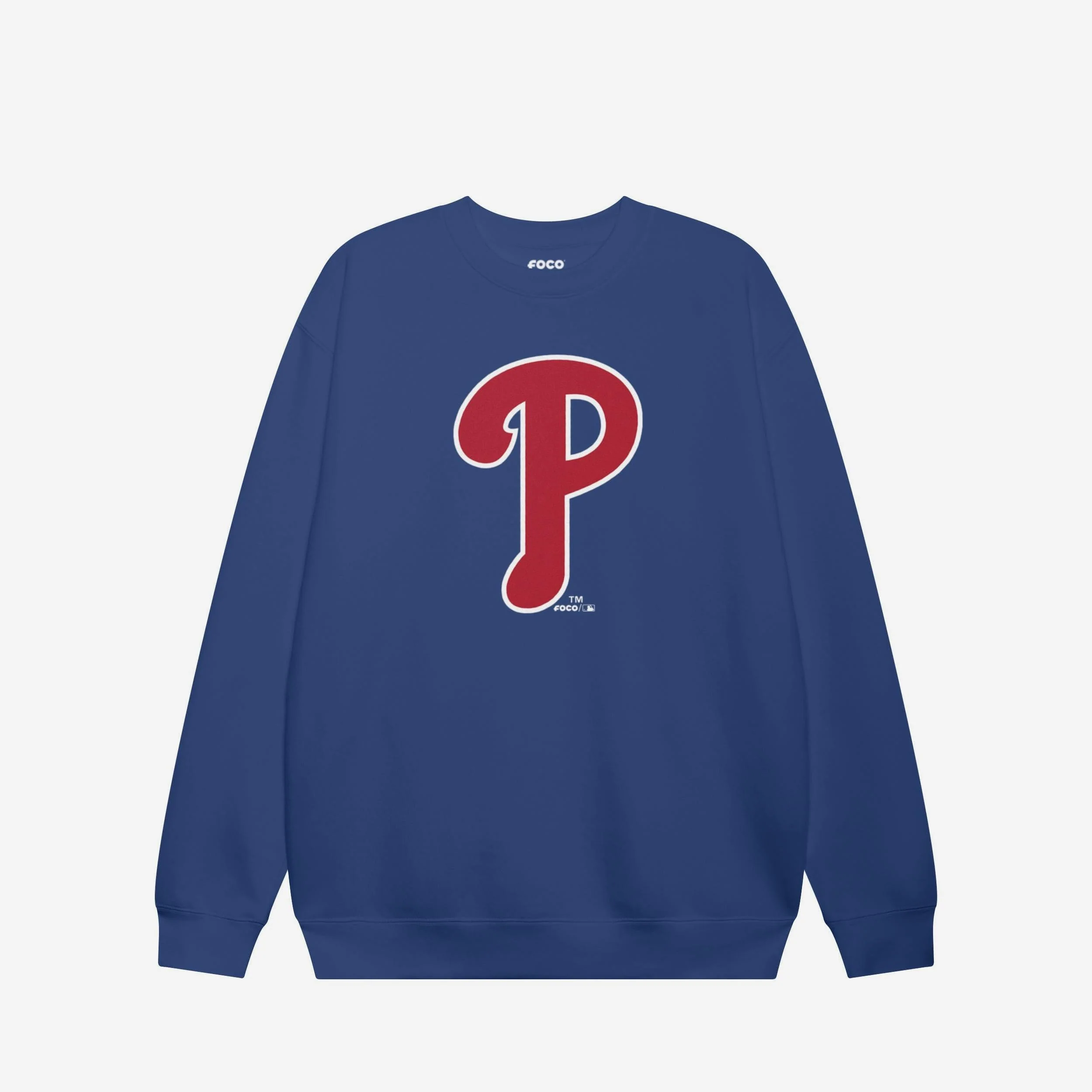 Philadelphia Phillies Primary Logo Crew Neck Sweatshirt - Image 3