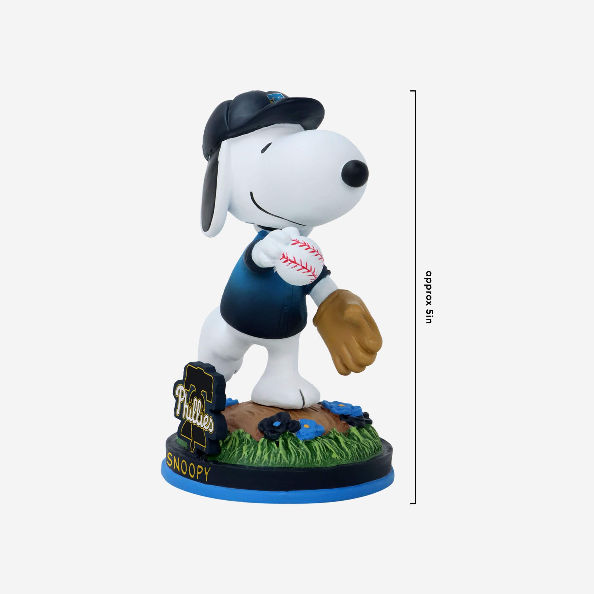 Philadelphia Phillies Snoopy Peanuts City Connect Bobblehead - Image 4
