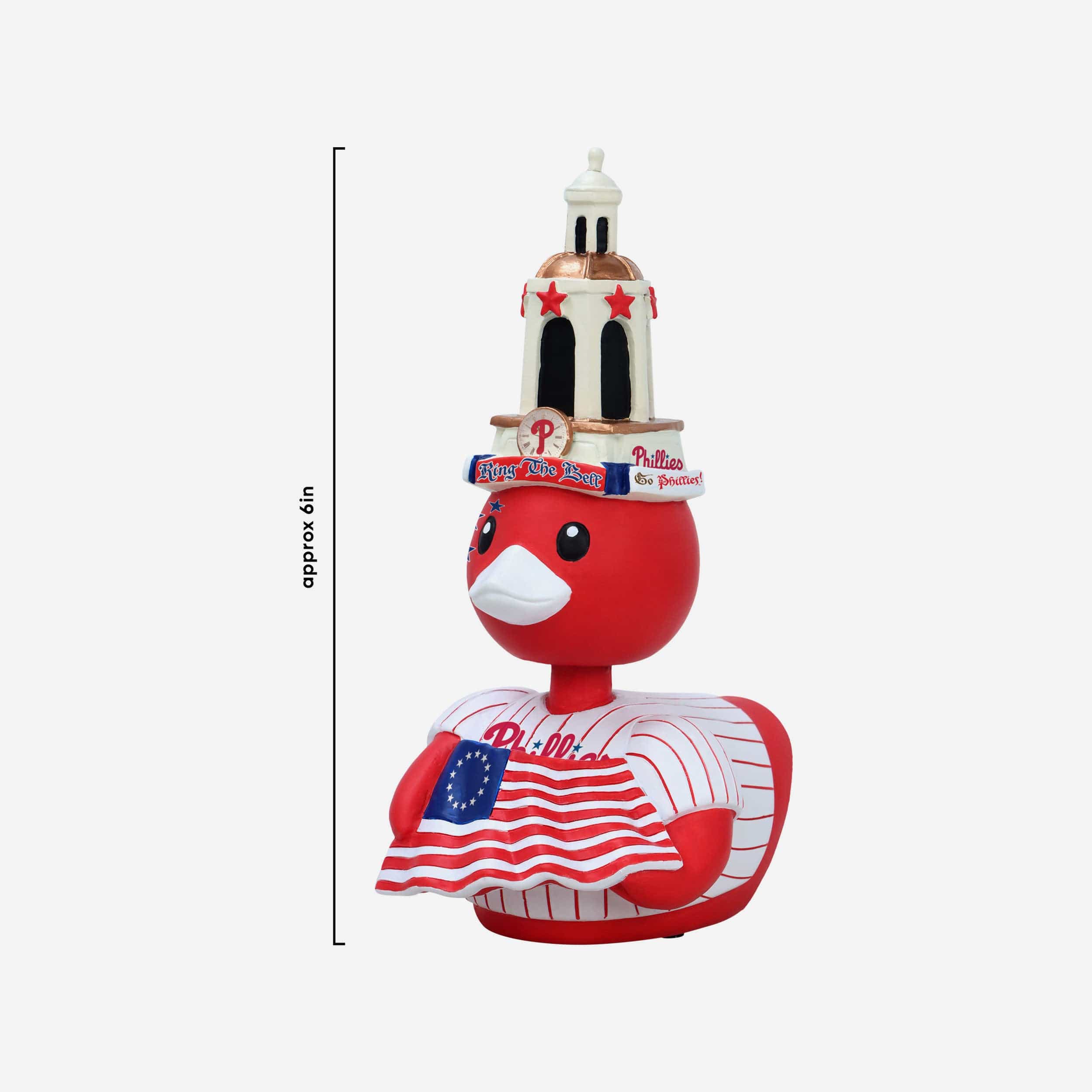 Philadelphia Phillies Superfan Bobble Duck Mini Bobblehead - Image 4