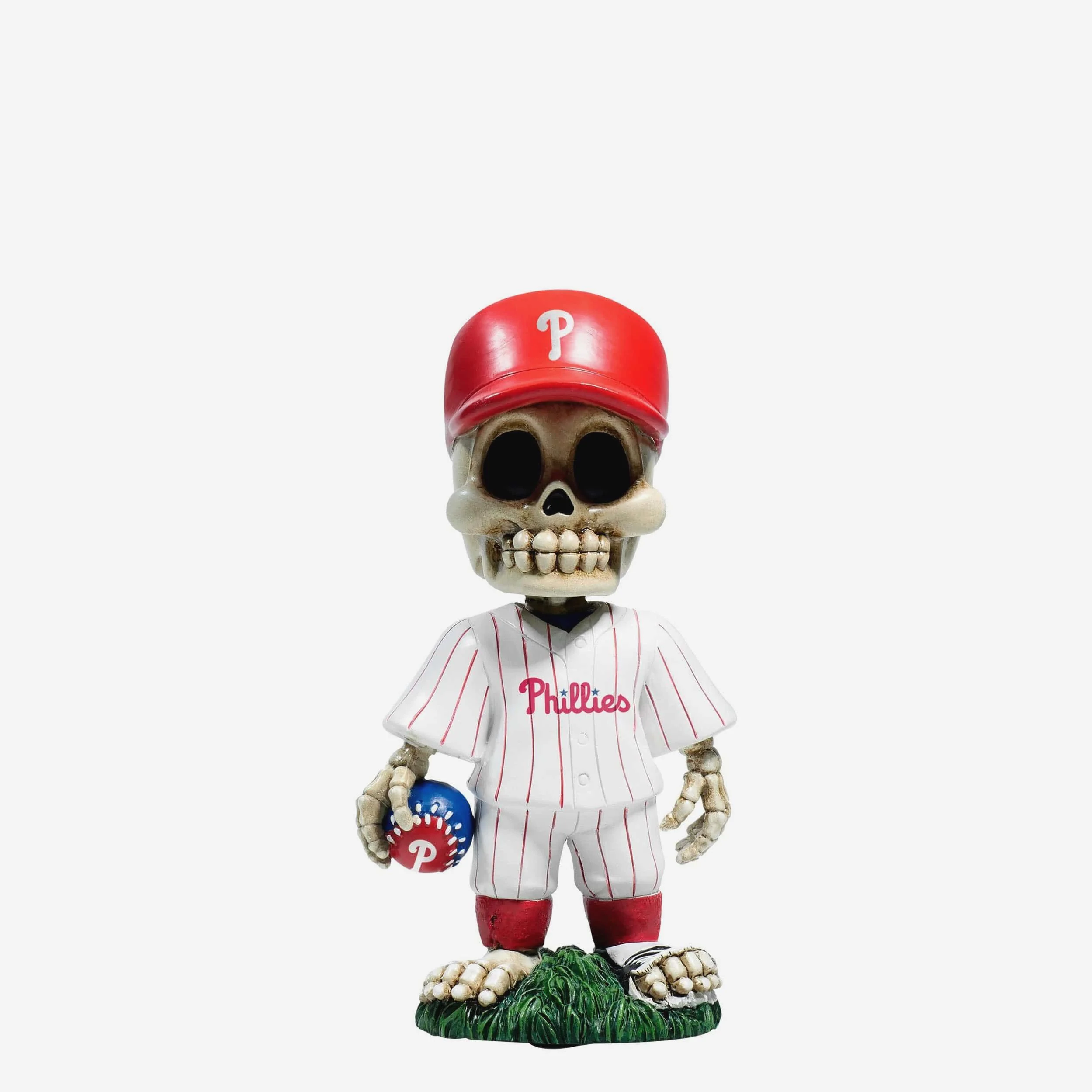 Philadelphia Phillies Team Skull Mini Bobblehead