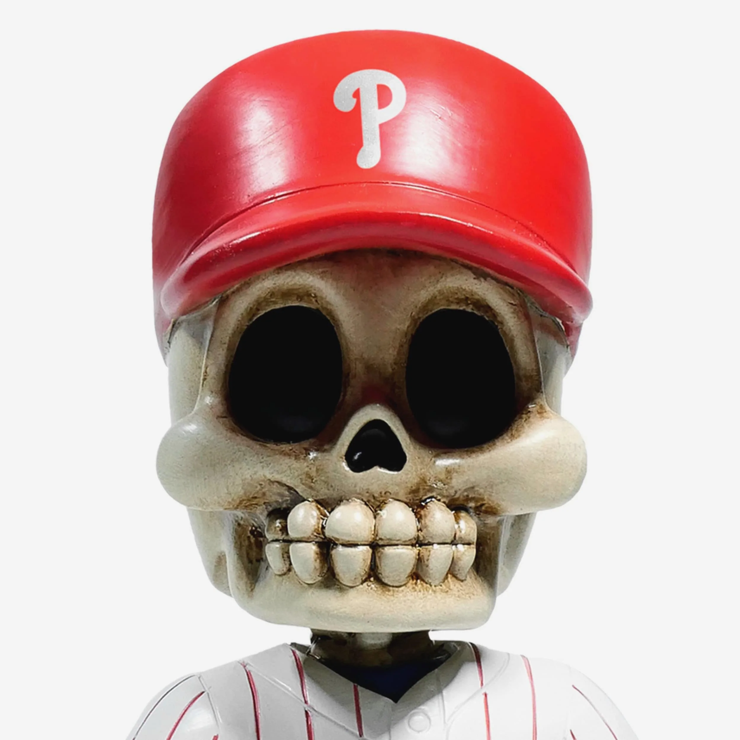 Philadelphia Phillies Team Skull Mini Bobblehead - Image 2