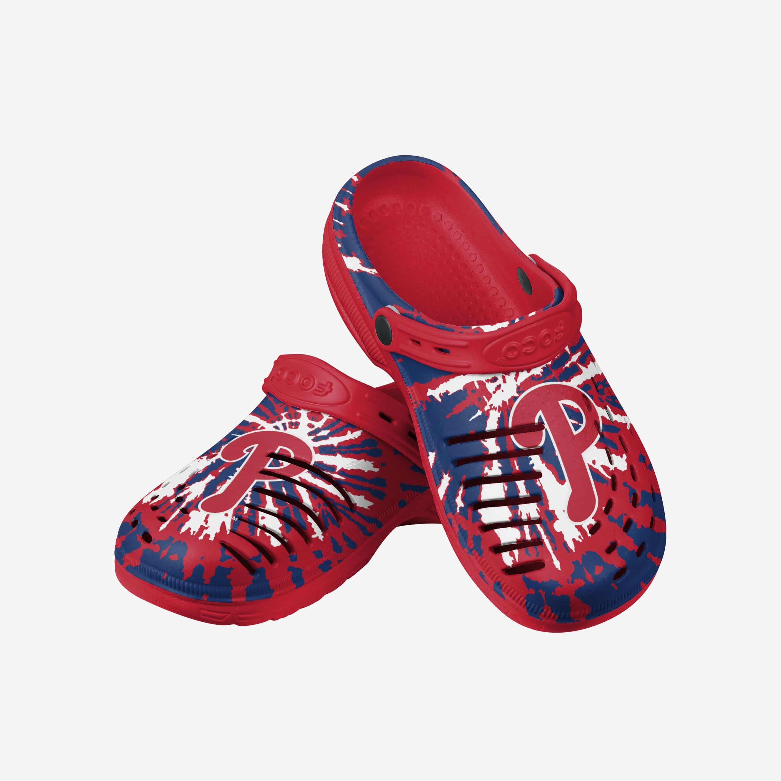 Philadelphia Phillies Tie-Dye Clog With Strap - Image 3