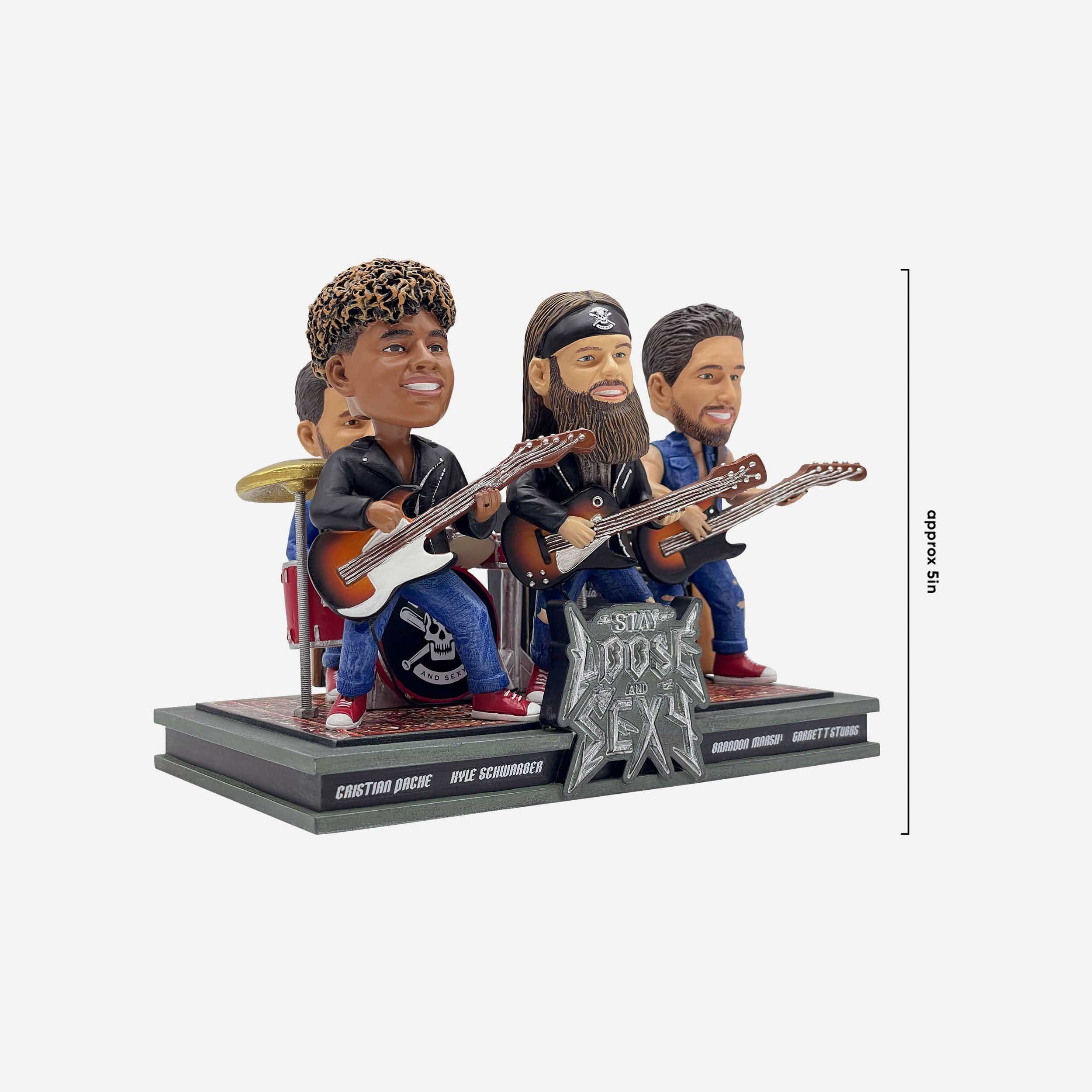 Philadelphia Stay Loose and Sexy Band Bobblehead - Image 6